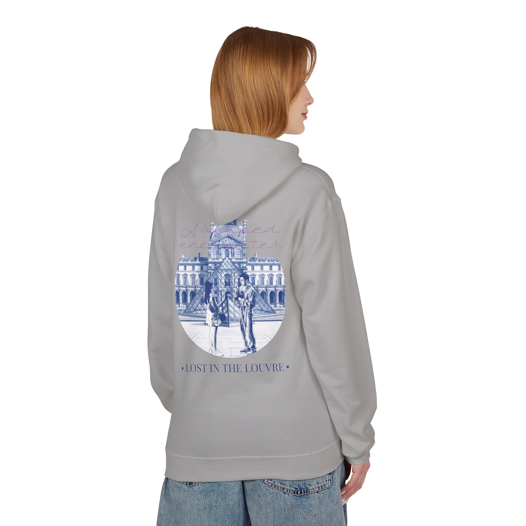 Lost In The Louvre Hoodie | Paris Travel Landmark Sweatshirt