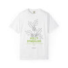 Holly Botanical T-Shirt - Winter Floral Graphic Shirt for Nature Lovers