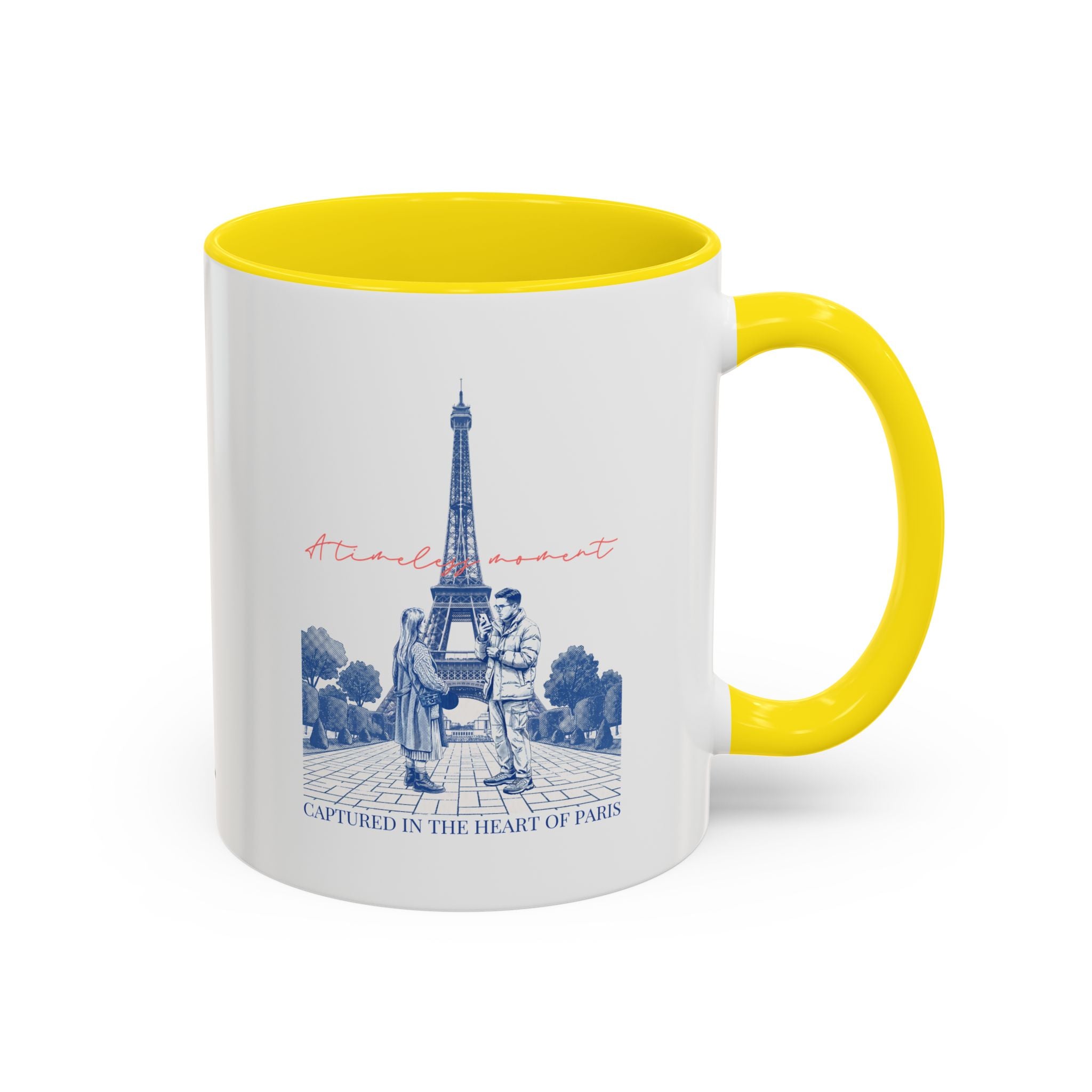 Paris Travel Memory Mug - Eiffel Tower Coffee Cup for Travelers