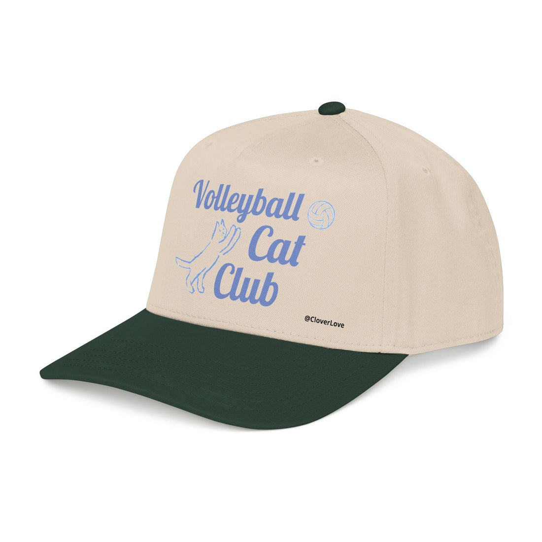 VC6, Cat's Skiff Adventure Baseball Cap — Cute Nautical Cat Hat with @CloverLove Design