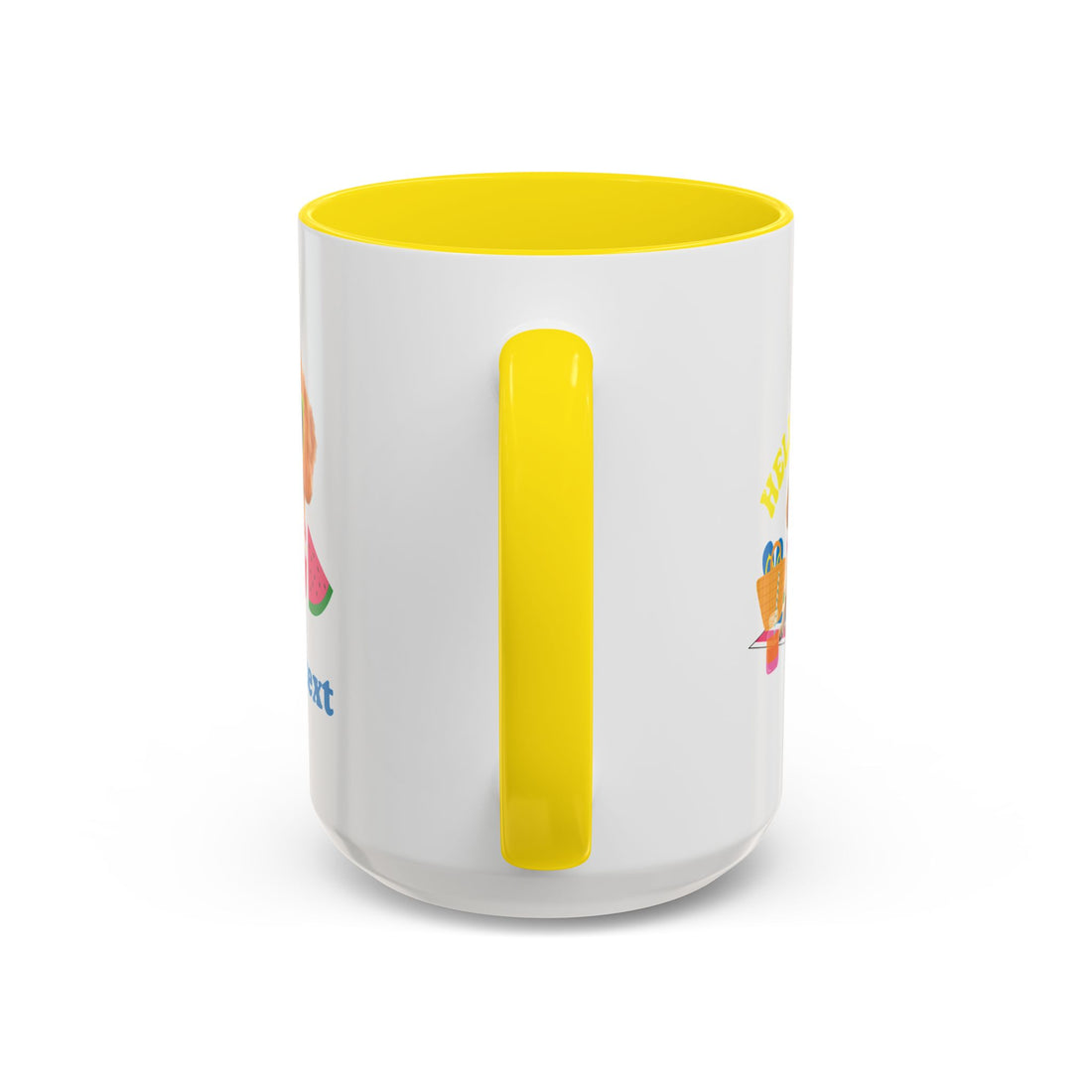 Cute Summer Dog Mug | Personalized Dog Photo Coffee Cup With Custom Text