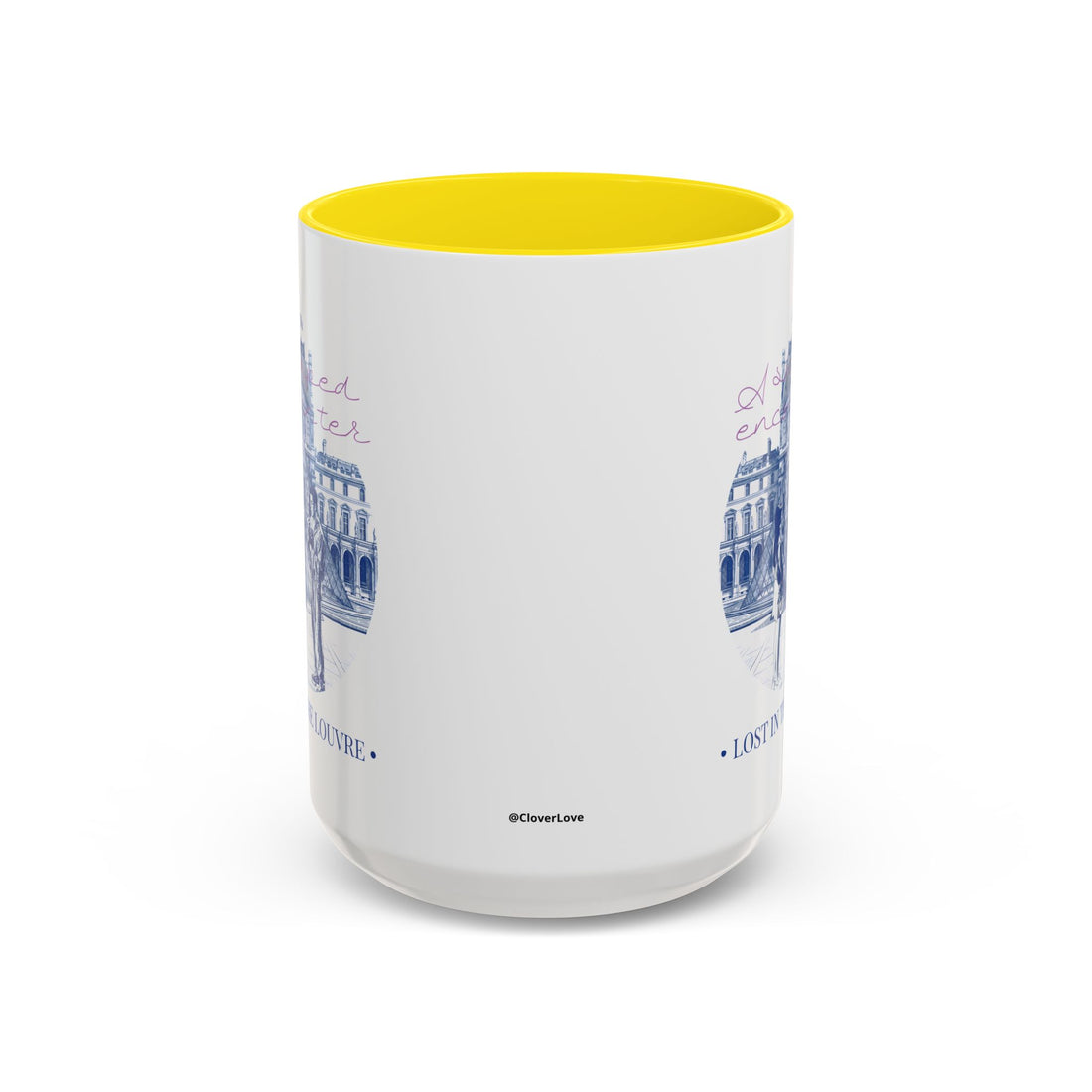 Louvre Paris Travel Mug - Art Museum Coffee Cup for Travelers