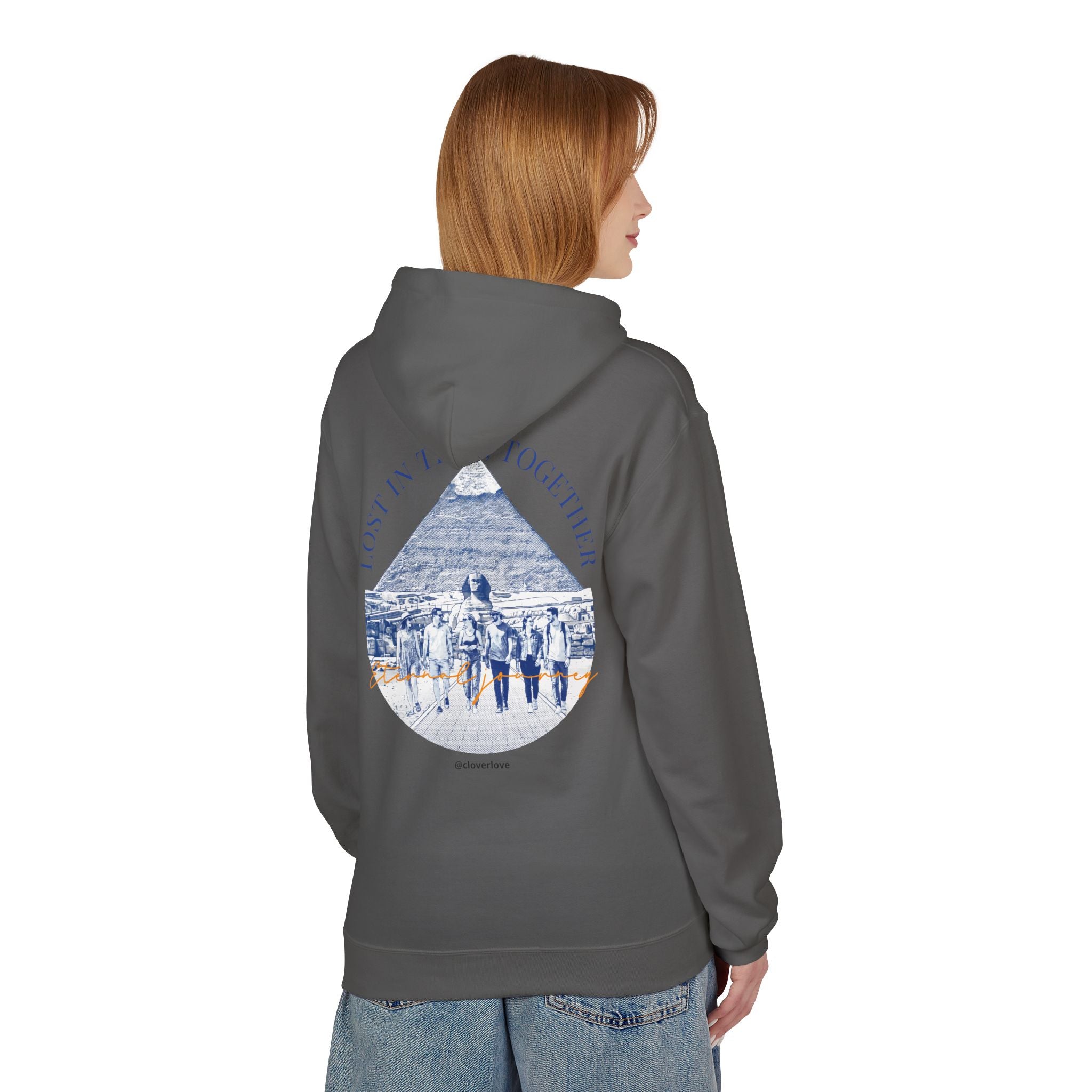 Ägypten Wahrzeichen Hoodie | Vintage Pyramiden Reise Sweatshirt