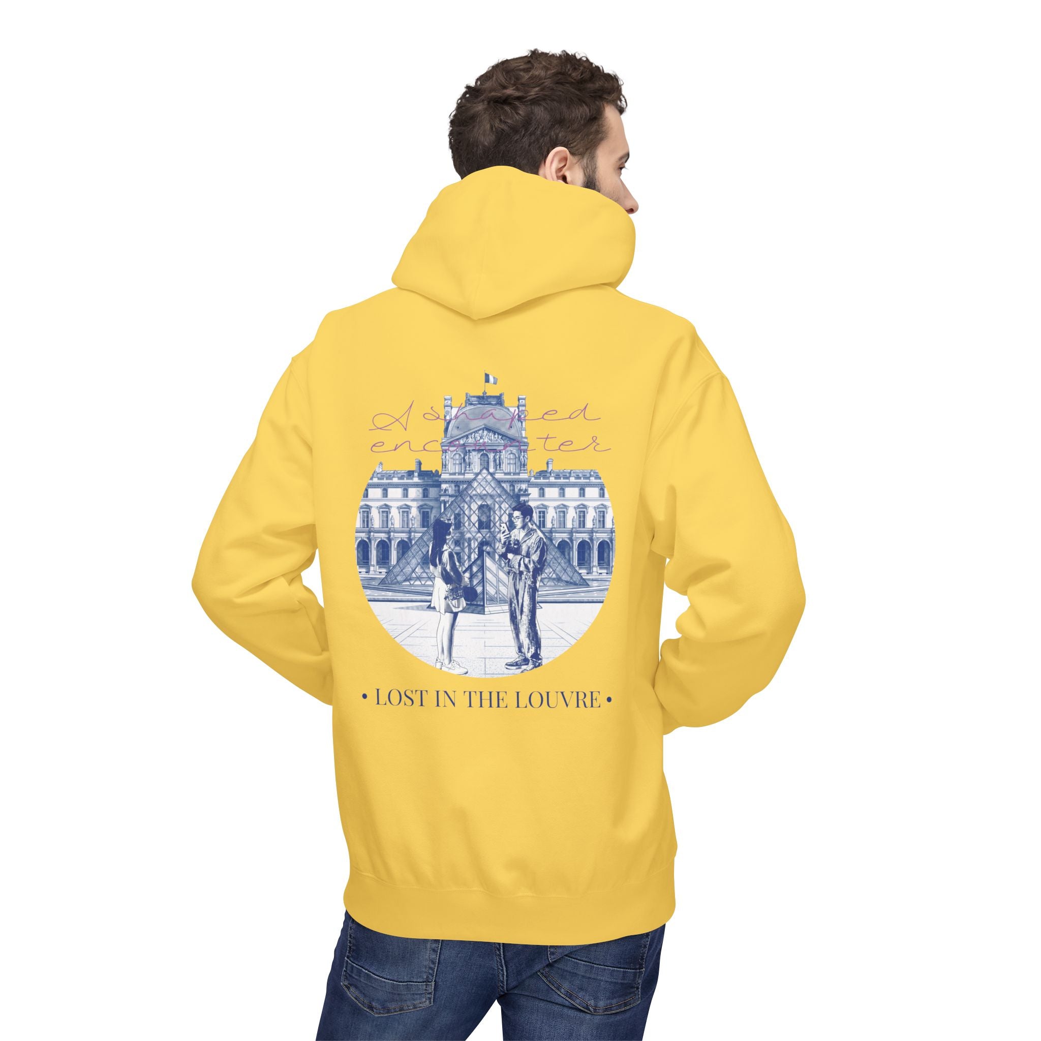 Lost In The Louvre Hoodie | Paris Travel Landmark Sweatshirt