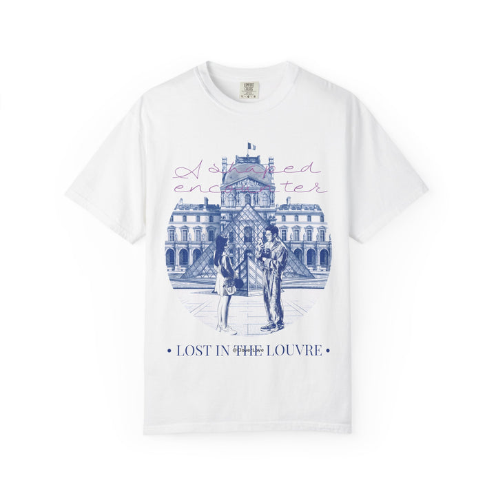 Custom Paris Louvre Travel T-Shirt - Vintage France Vacation Gift