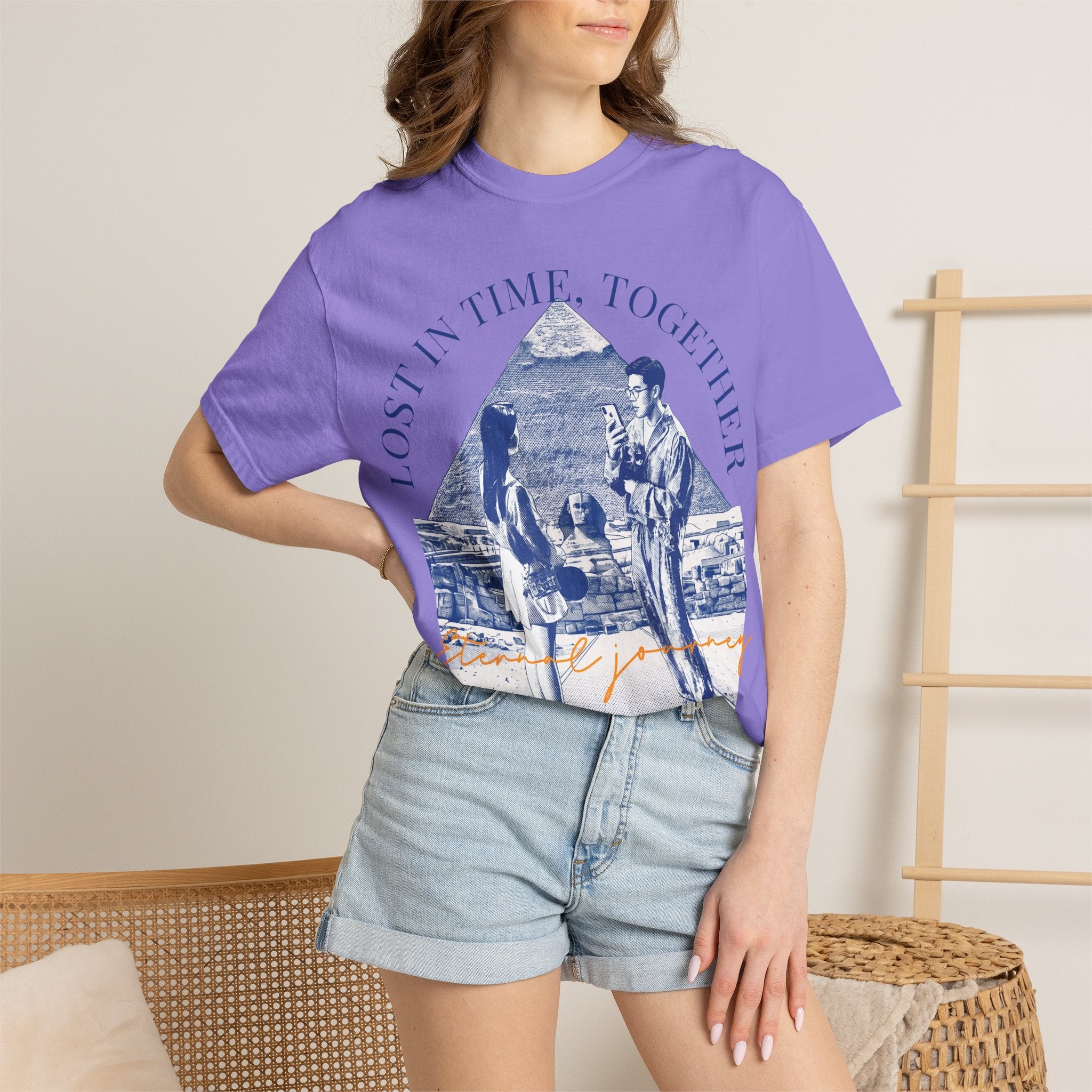 Custom Travel Memory T-Shirt - Vintage Landmark Adventure Tee, Unique Vacation Gift