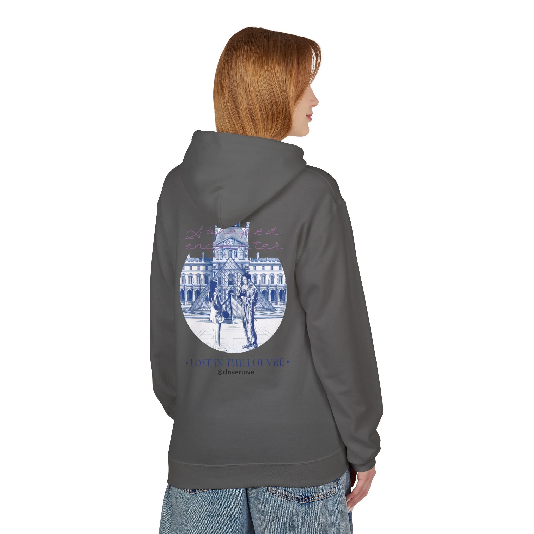 Lost In The Louvre Hoodie | Paris Reise-Wahrzeichen Sweatshirt