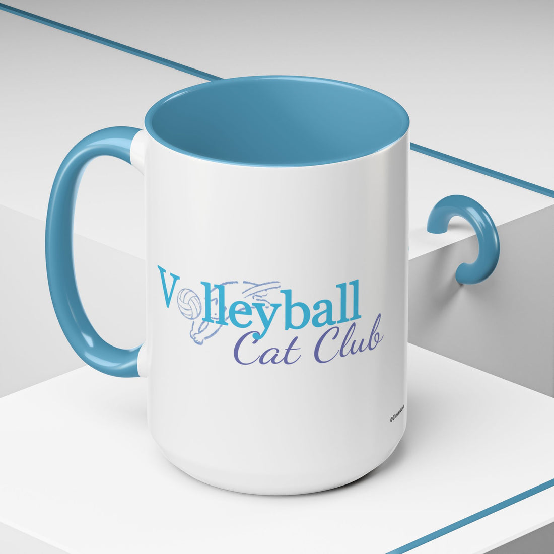 VC4, Sea Otter Coffee Mug - "Cat(ch) the Dream" Ocean Art Accent Mug (11/15oz)