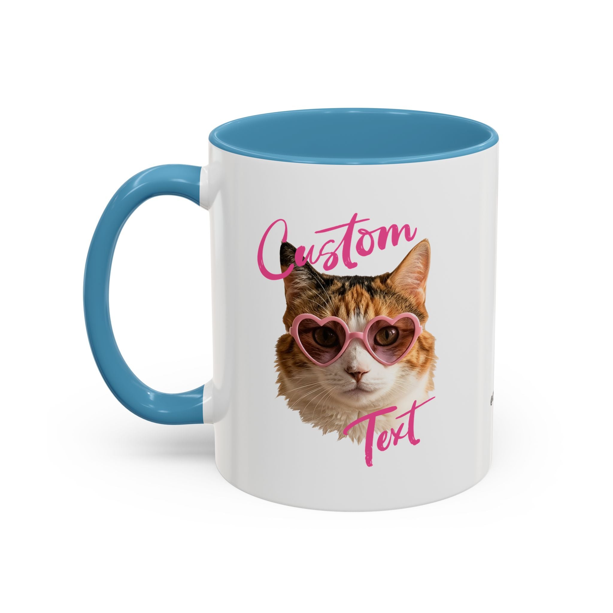 Road Trip Cat Mug | Personalized Summer Cat Coffee Cup With Custom Text