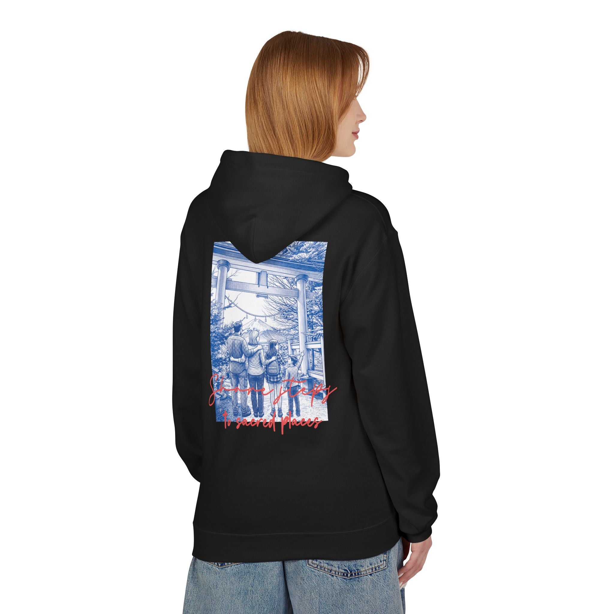 Sacred Places Hoodie | Vintage Travel Landmark Sweatshirt