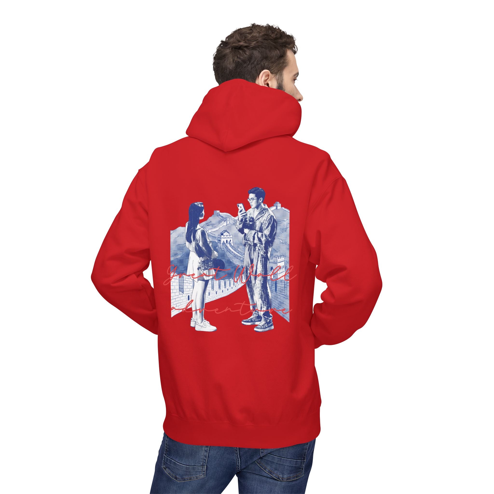 Great Wall Adventure Hoodie – Summer Wanderlust Sweatshirt