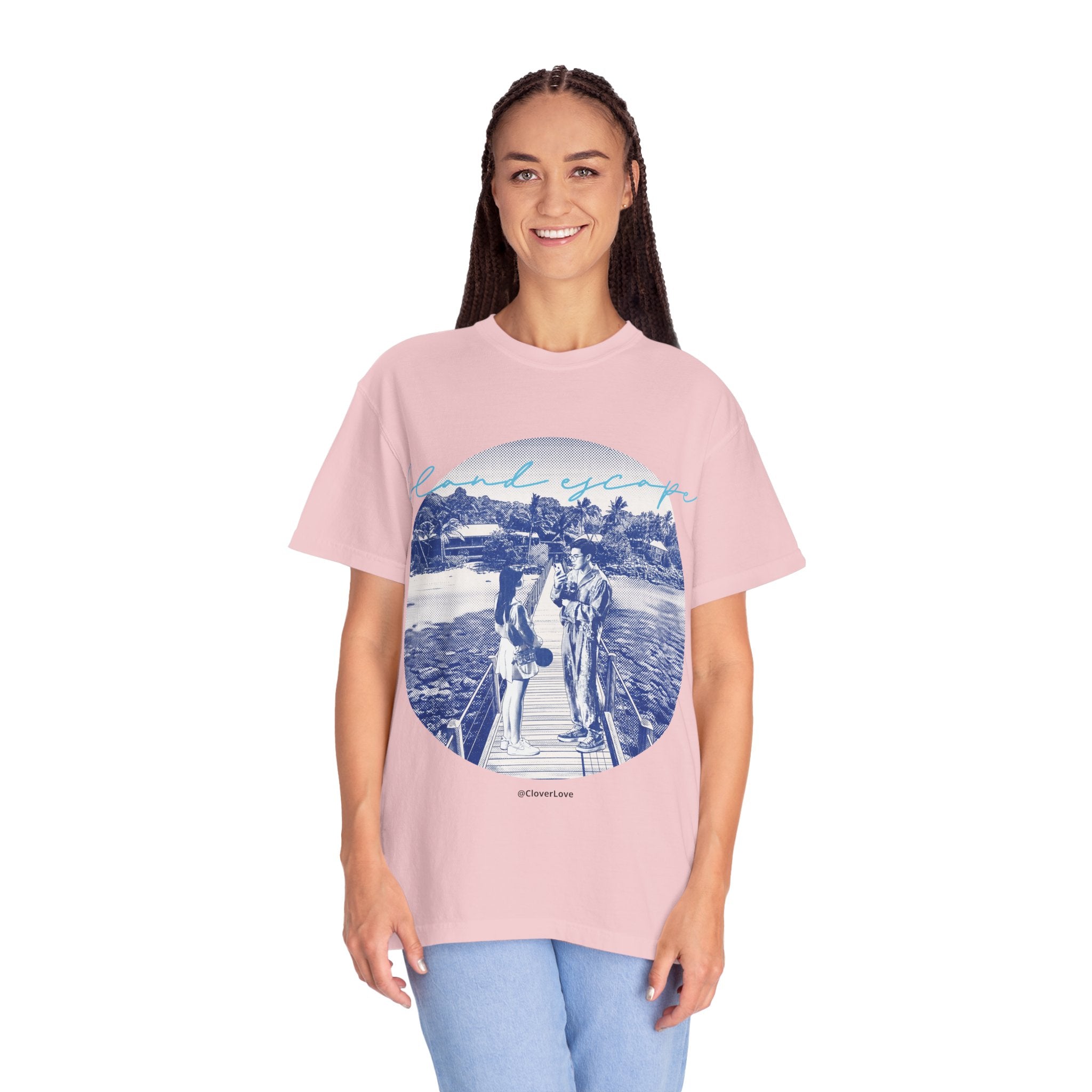 Custom Tropical Travel T-Shirt - Vintage Beach Adventure Tee, Travel Lover Gift