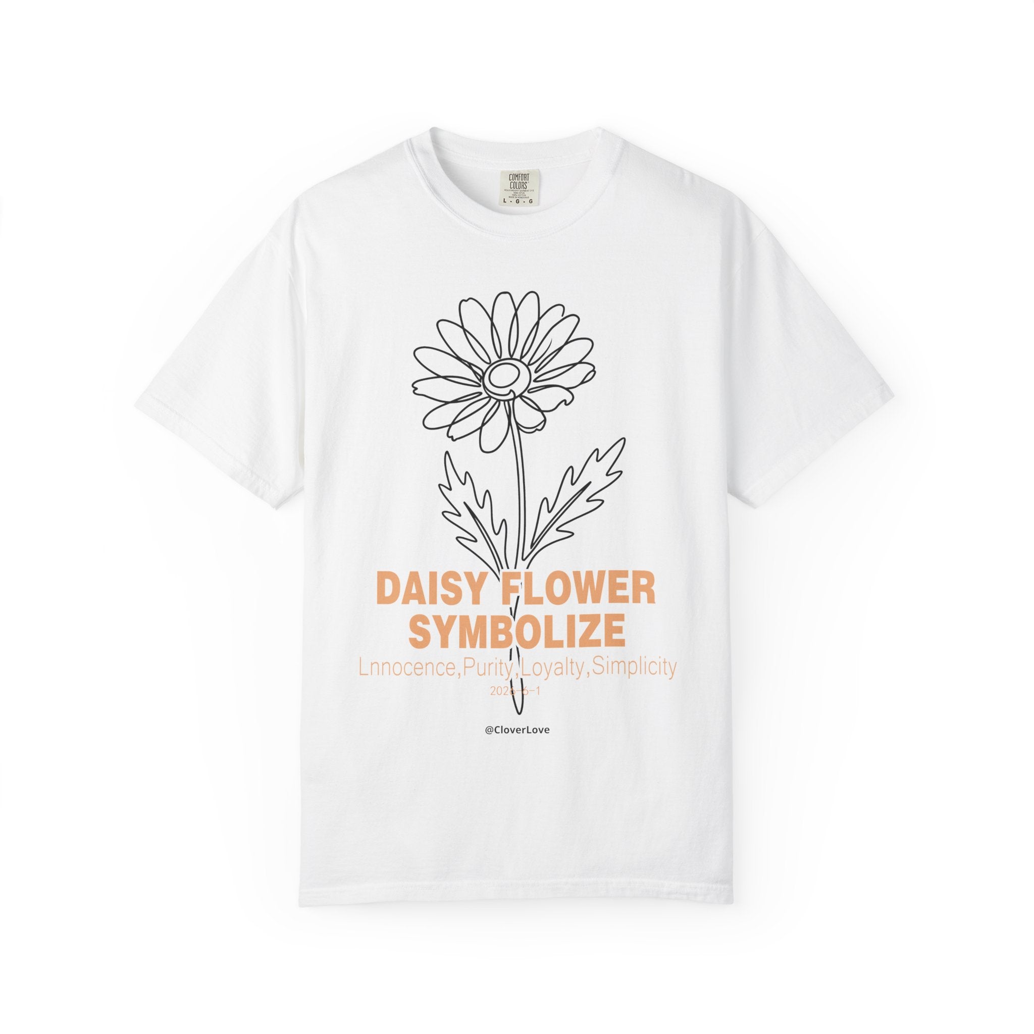 Daisy Flower T-Shirt - Botanical Graphic Shirt for Flower Lovers
