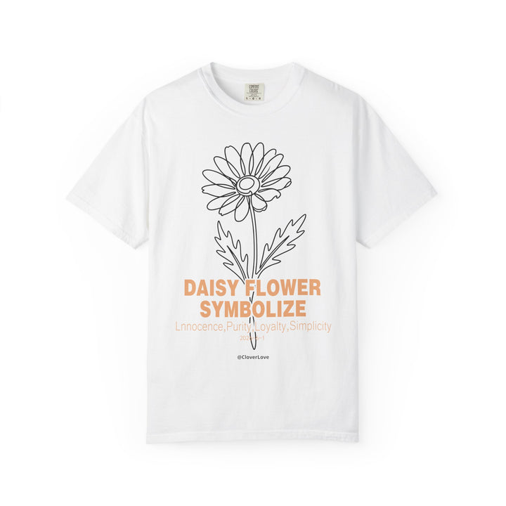 Daisy Flower T-Shirt - Botanical Graphic Shirt for Flower Lovers