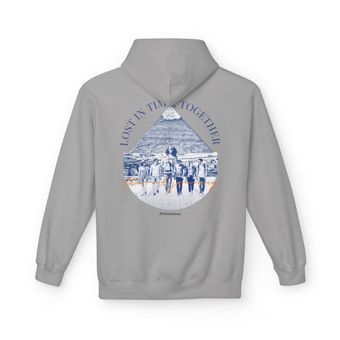 Ägypten Wahrzeichen Hoodie | Vintage Pyramiden Reise Sweatshirt