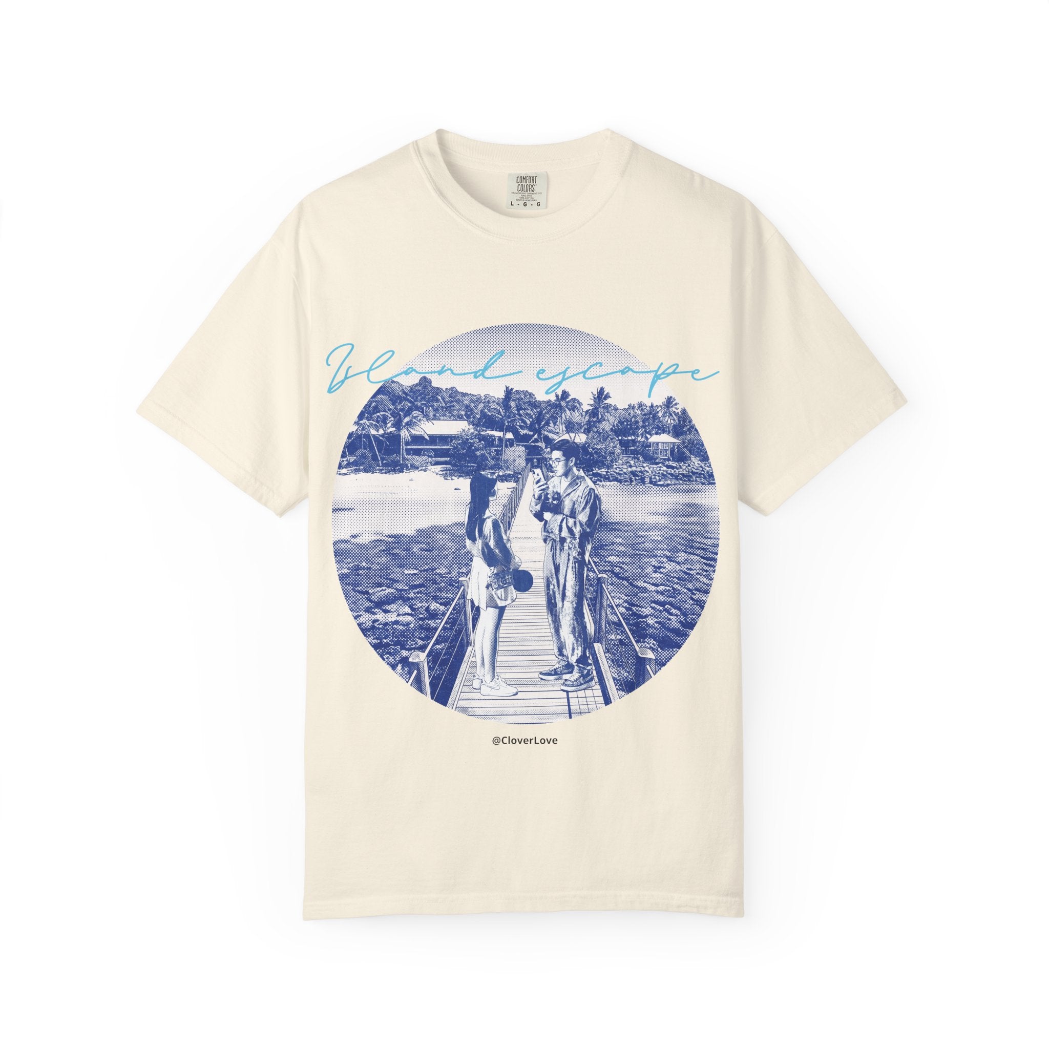 Custom Tropical Travel T-Shirt - Vintage Beach Adventure Tee, Travel Lover Gift