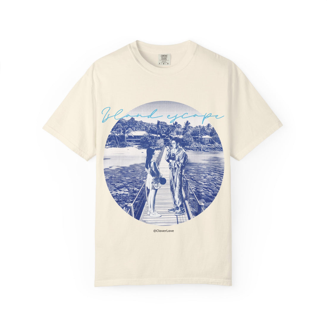 Custom Tropical Travel T-Shirt - Vintage Beach Adventure Tee, Travel Lover Gift