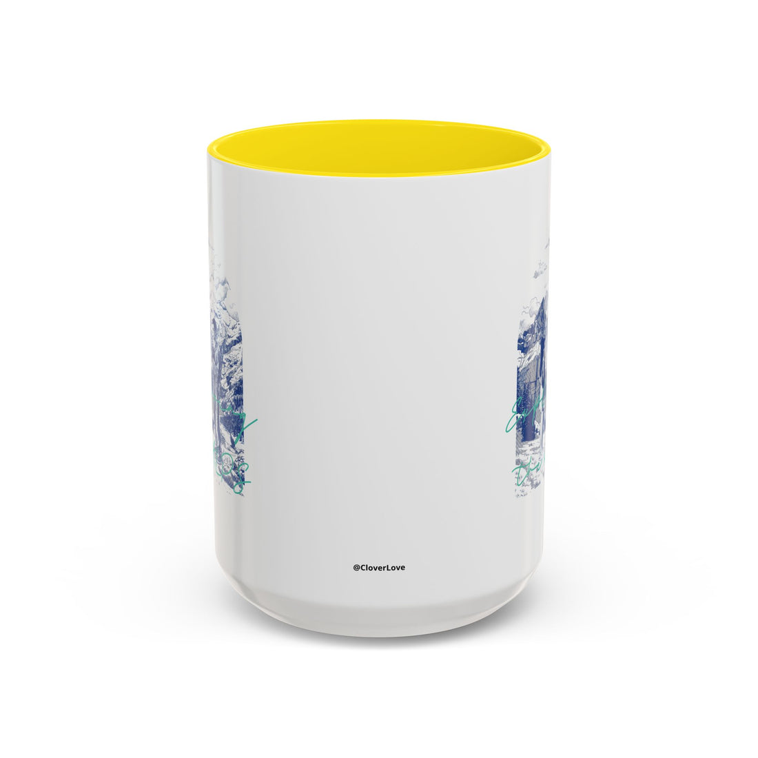 Explore The Alps Travel Mug - Mountain Adventure Coffee Cup