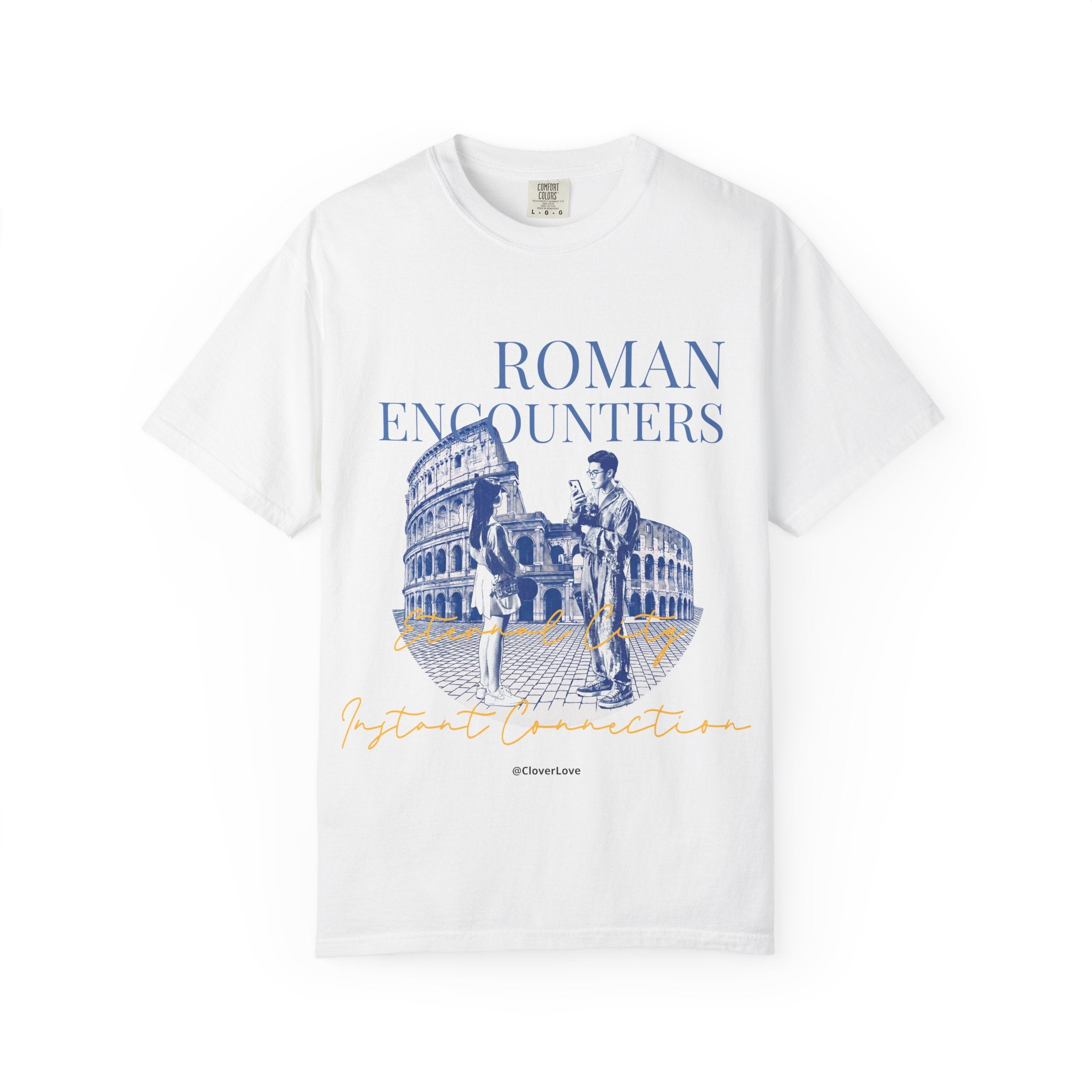 Custom Rome Colosseum Travel T-Shirt - Vintage Vacation Gift