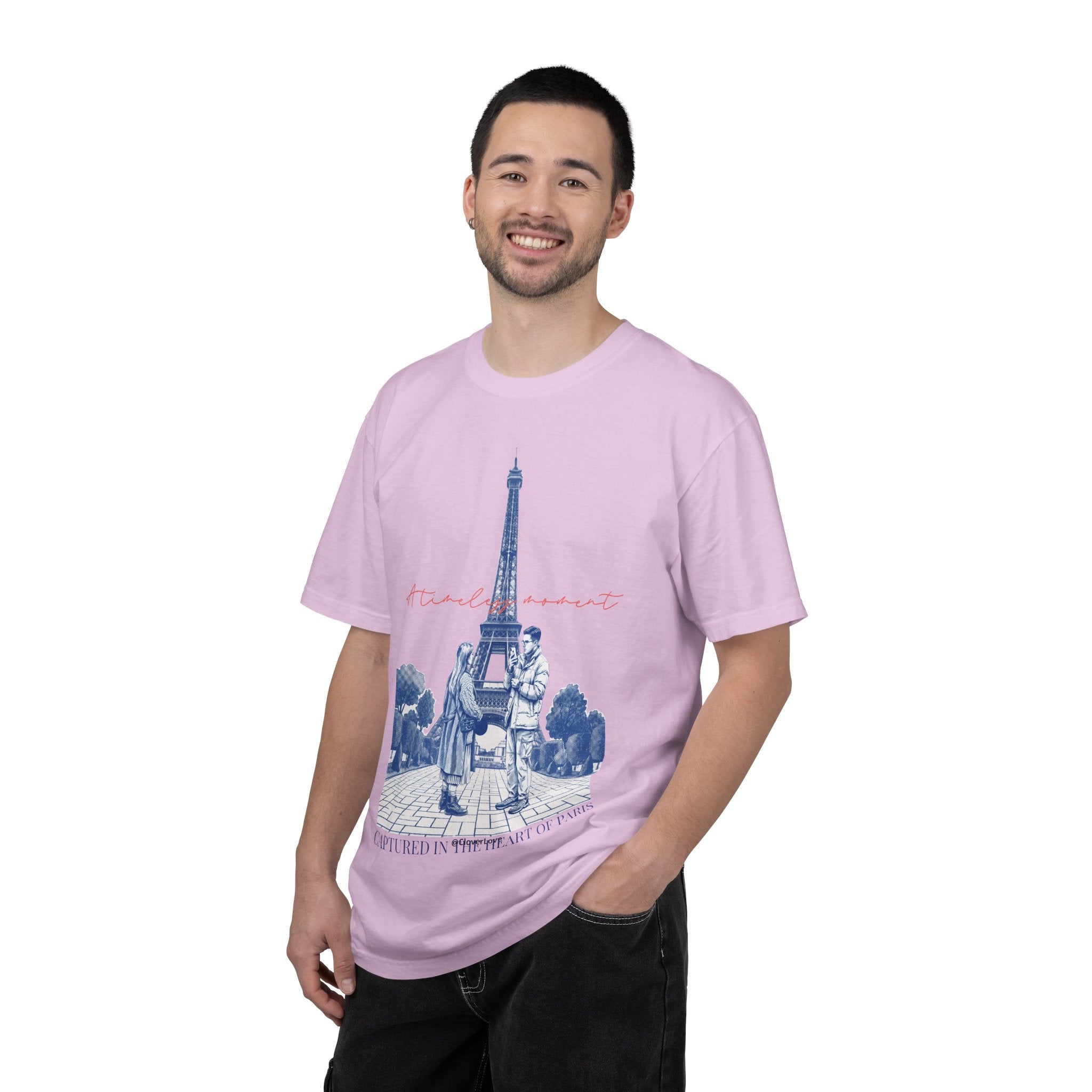 Custom Paris Landmark T-Shirt - Vintage Paris Memory Tee, Travel Lover Gift