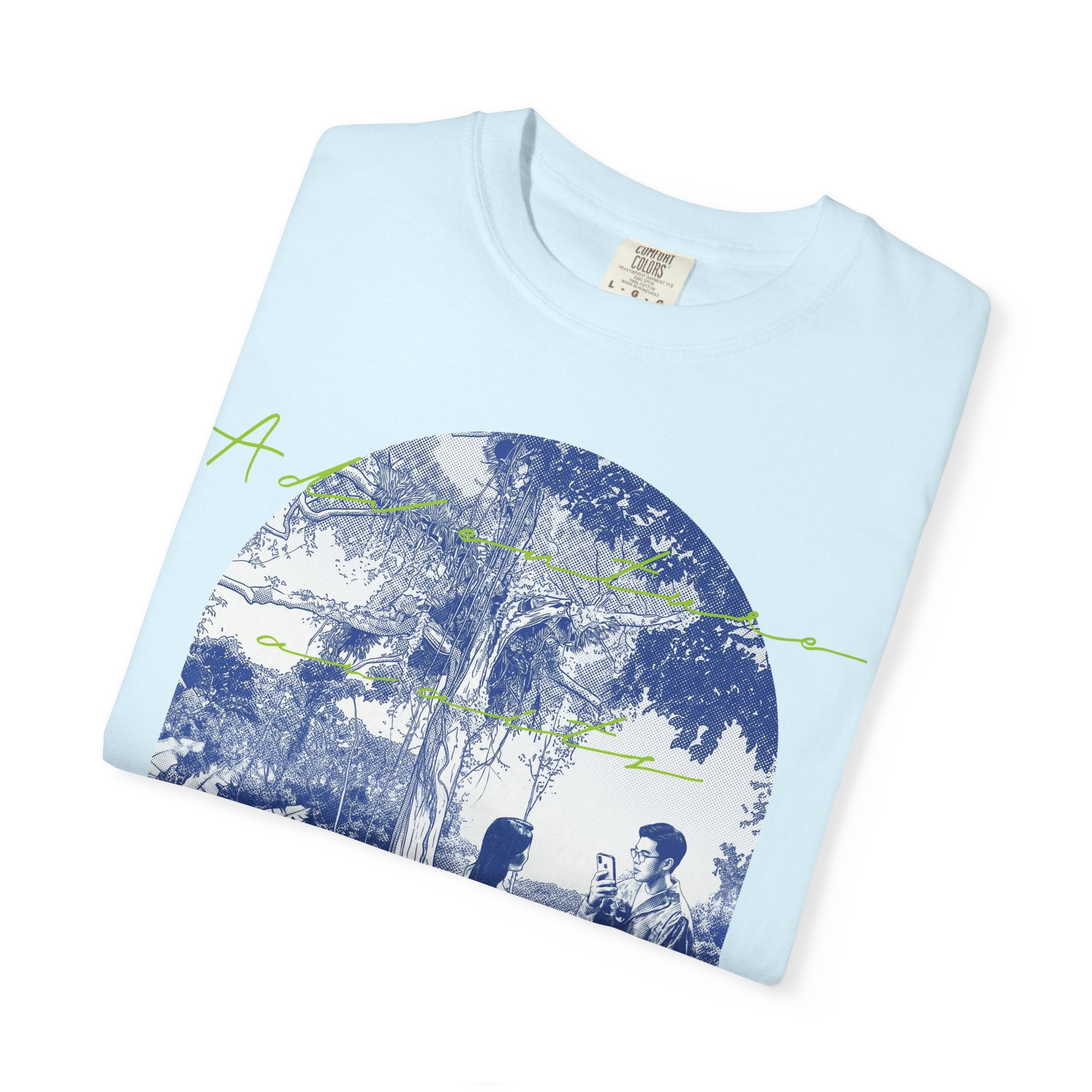 Custom Jungle Adventure Travel T-Shirt - Couple Vacation Gift