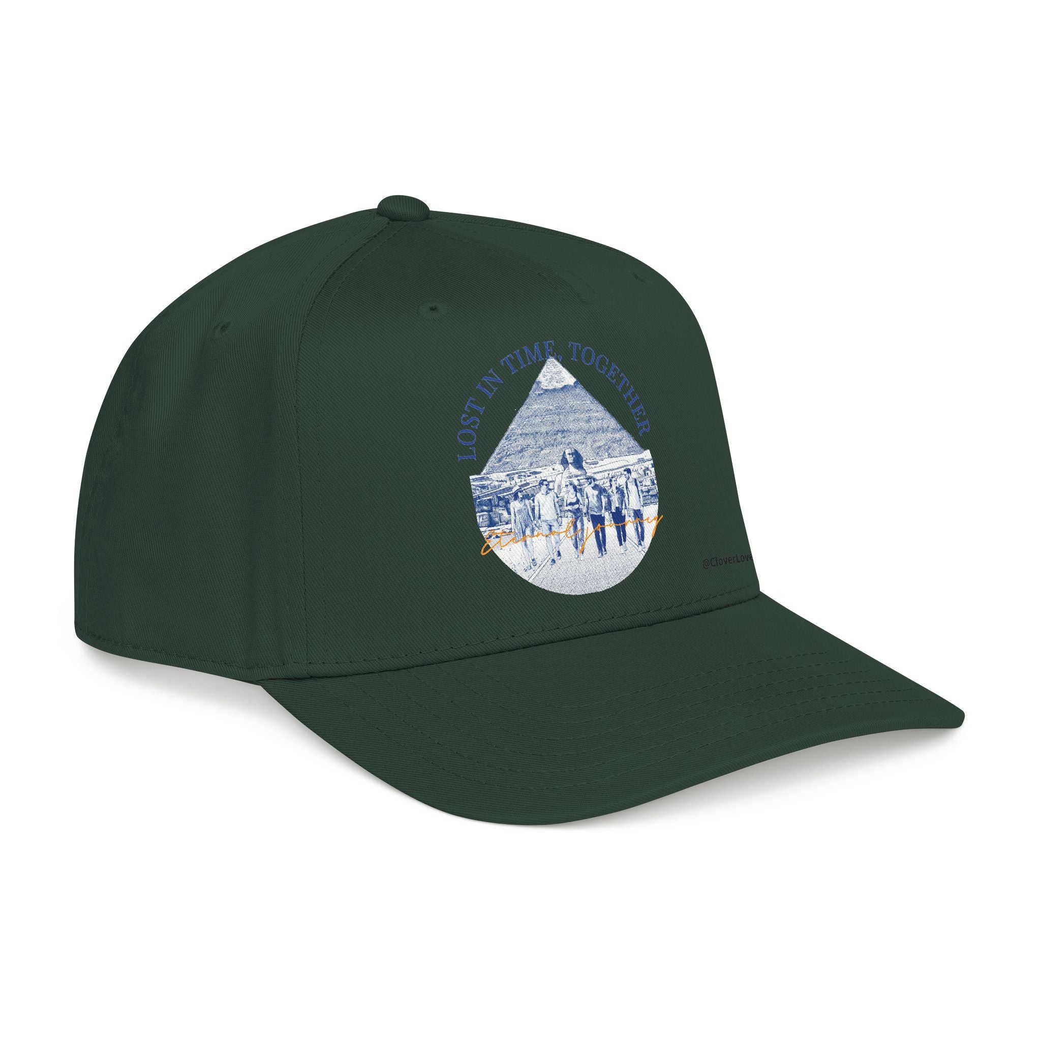 Egypt Travel Hat - Pyramid Baseball Cap, Adventure Dad Hat