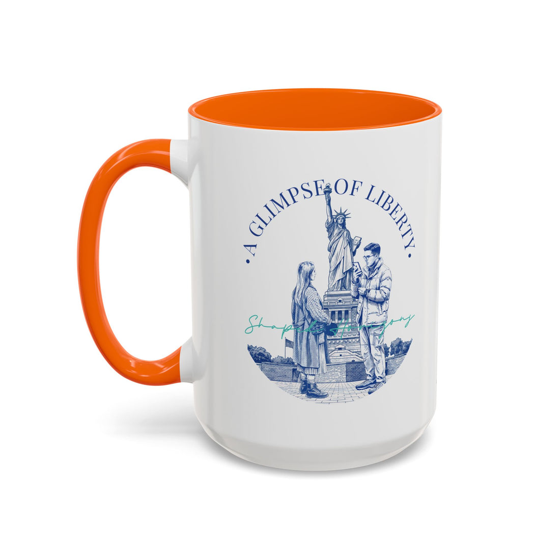 Statue of Liberty Travel Mug - New York Landmark Coffee Cup
