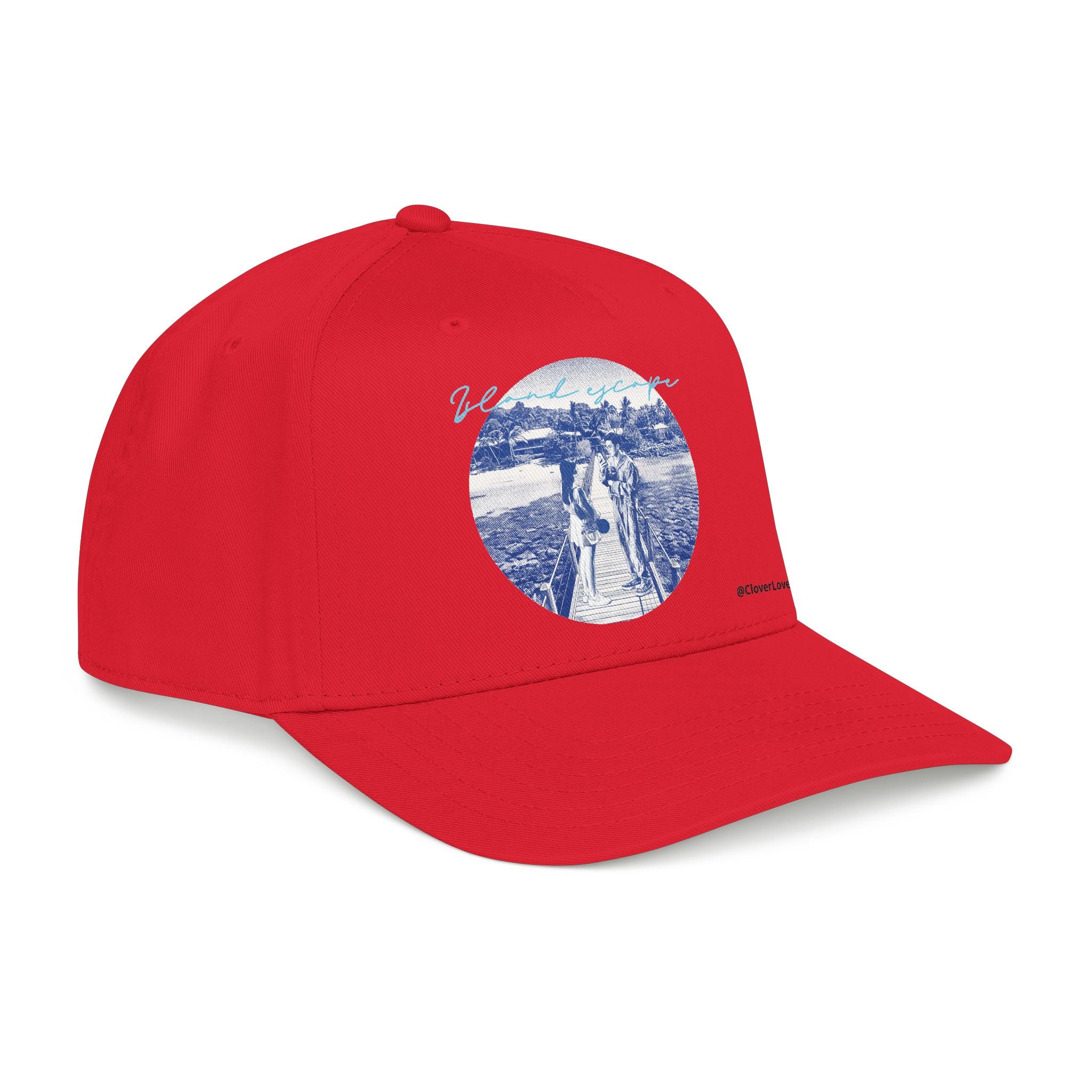 Travel Escape Hat - Vintage Adventure Baseball Cap, Vacation Gift