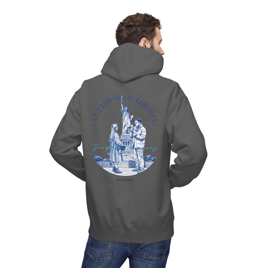 Freiheitsstatue Abenteuer Hoodie | Vintage New York Reise Sweatshirt