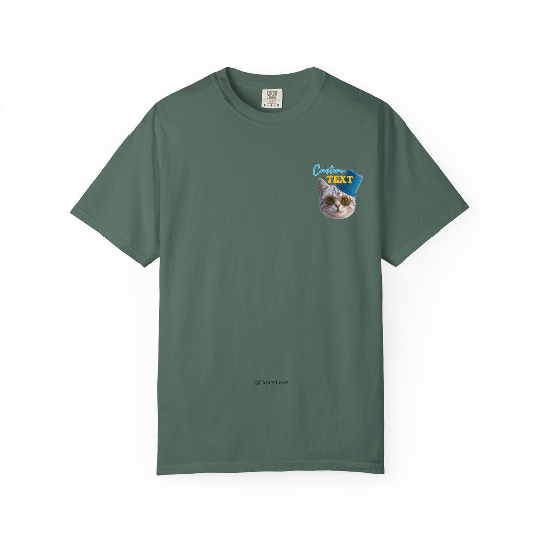 Custom Cat Summer T-Shirt - Funny Beach Cat Tee, Cat Lover Gift