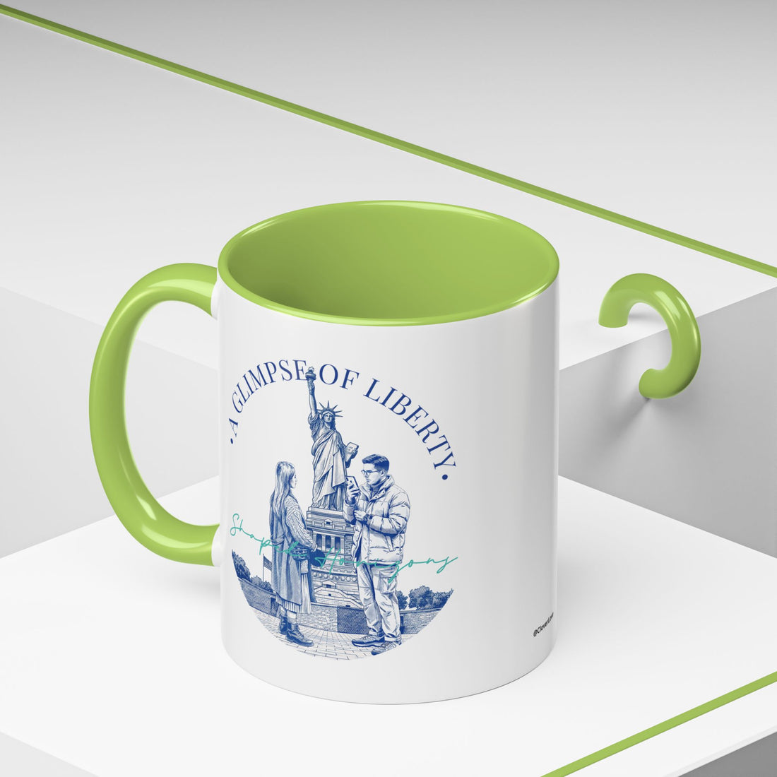 Statue of Liberty Travel Mug - New York Landmark Coffee Cup