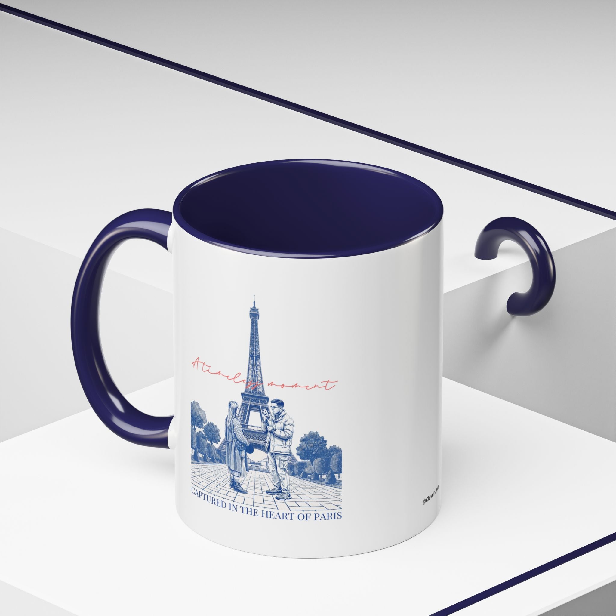 Paris Reiseerinnerungstasse - Eiffelturm-Kaffeetasse für Reisende
