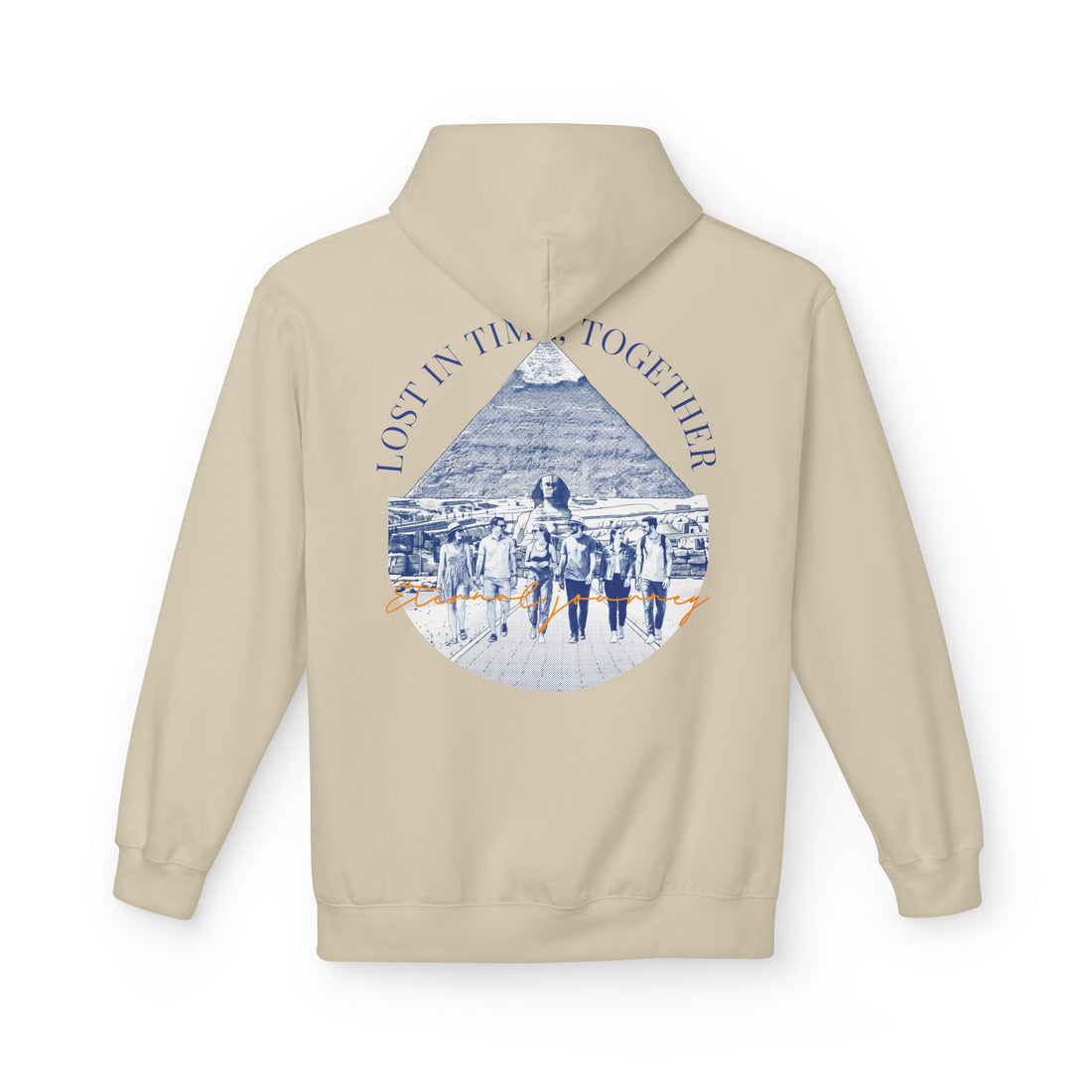 Egypt Landmark Hoodie | Vintage Pyramid Travel Sweatshirt