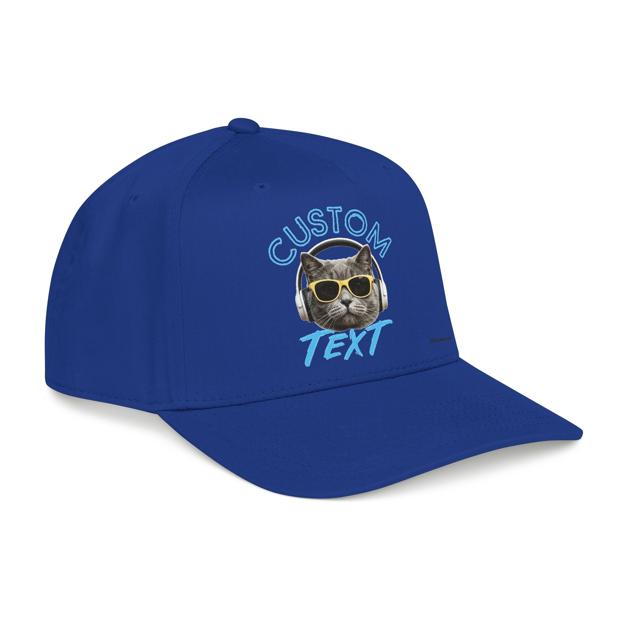 Custom Cat Photo Baseball Cap | Personalized Pet Lover Hat