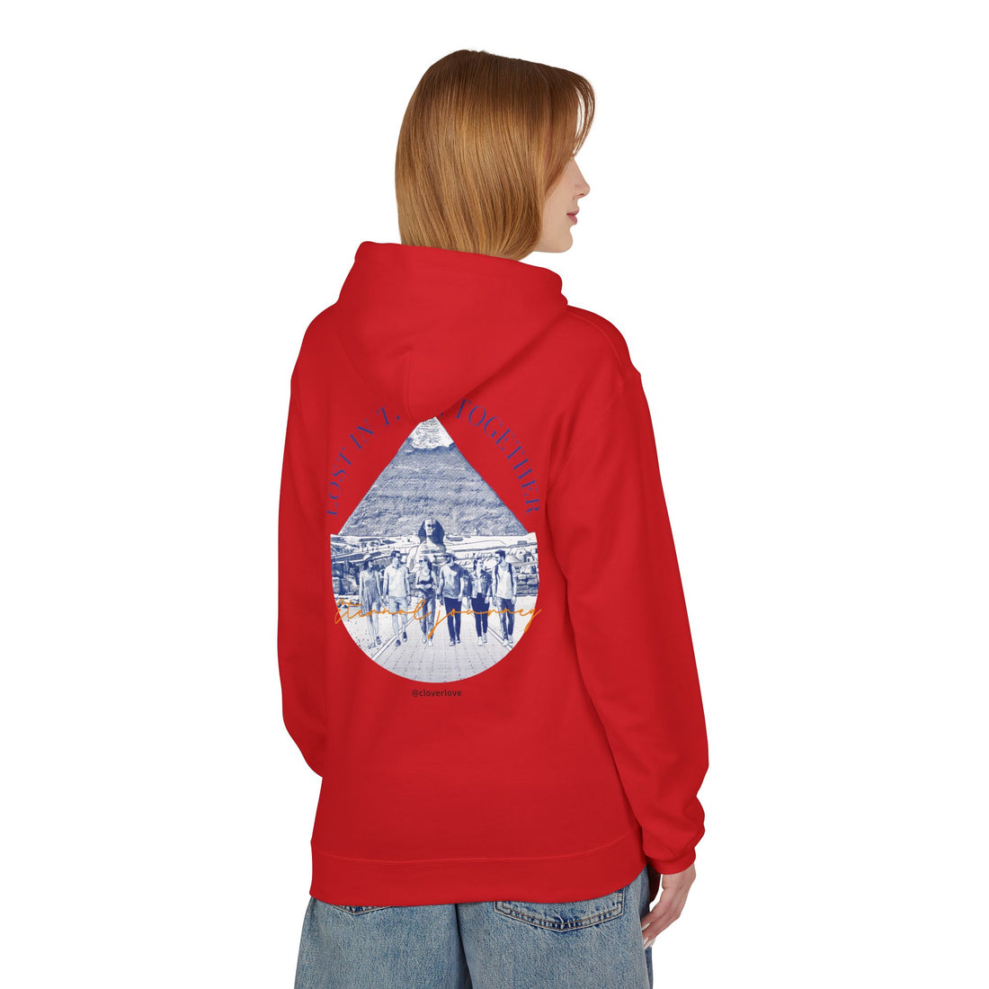 Ägypten Wahrzeichen Hoodie | Vintage Pyramiden Reise Sweatshirt