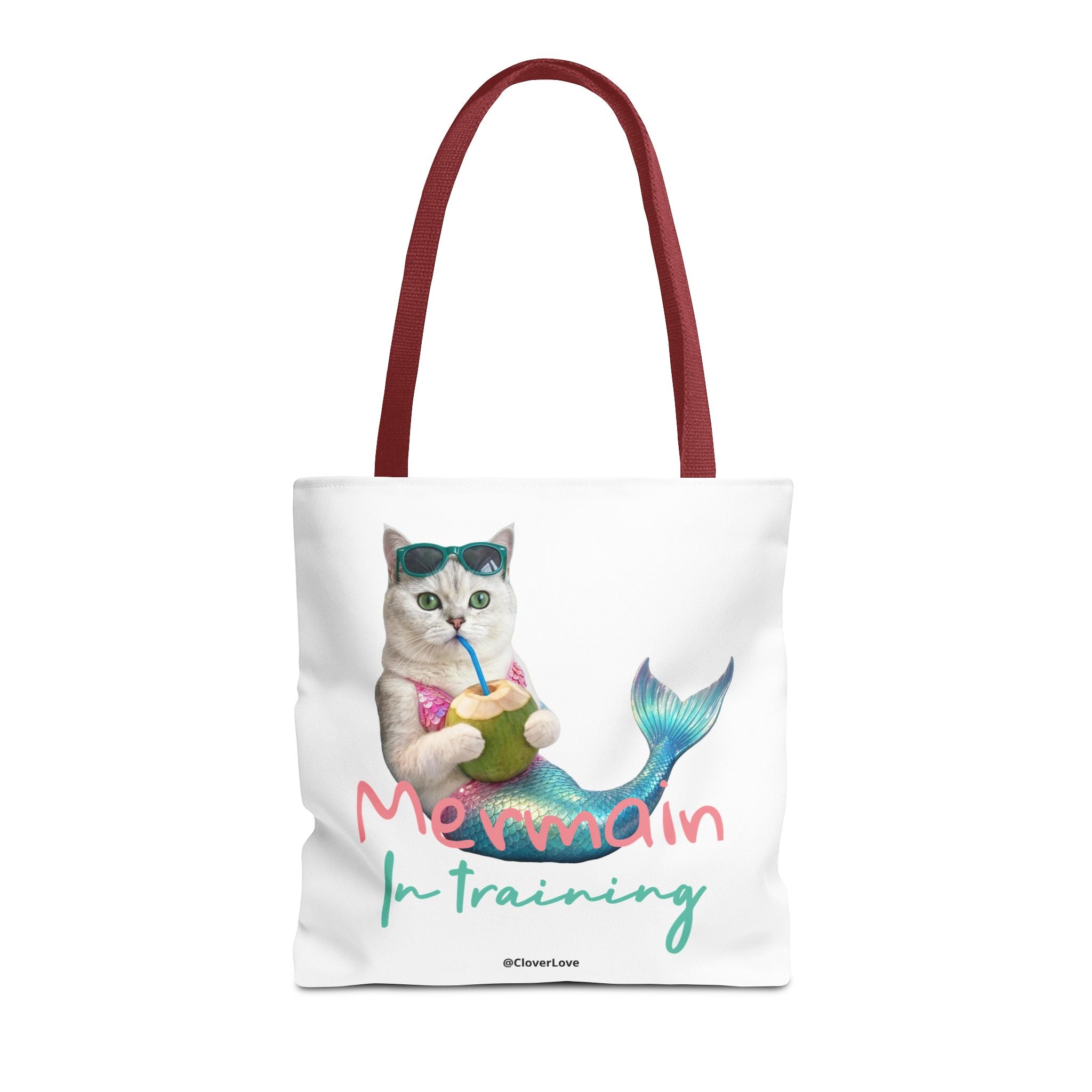 Custom Cat Tote Bag | Personalized Cat Photo Summer Canvas Bag