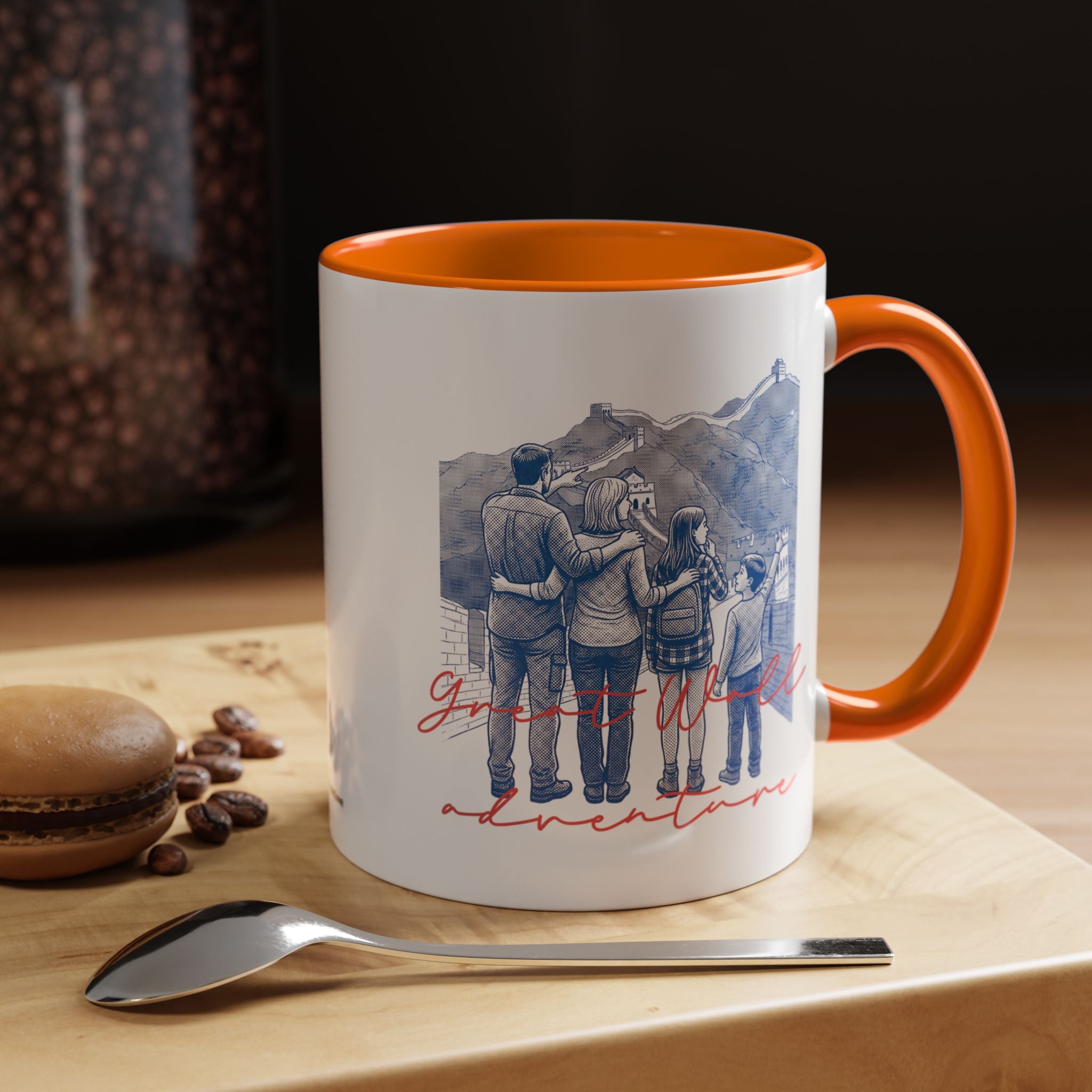 Great Wall Travel Mug - China Landmark Coffee Cup for Explorers