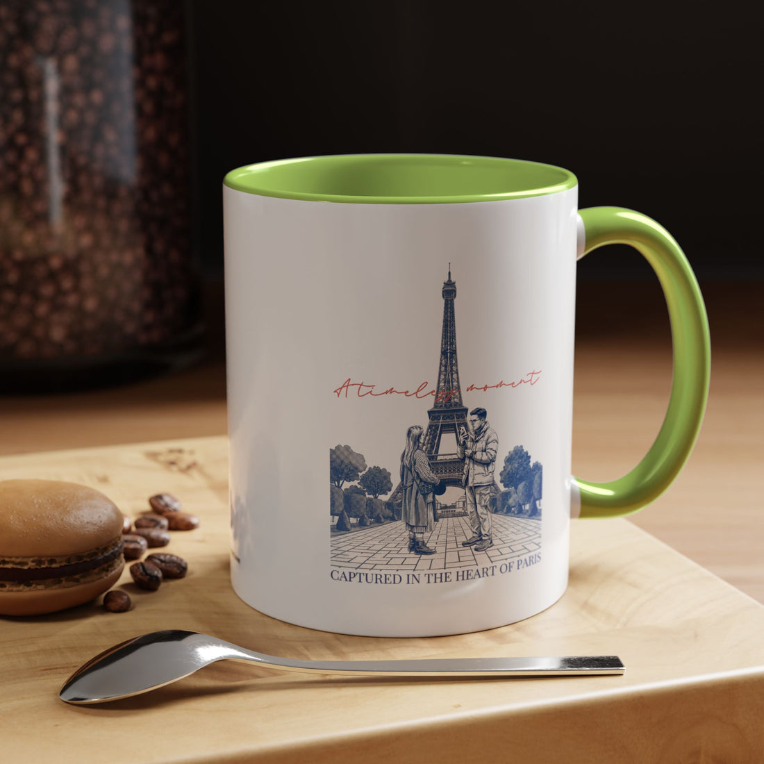 Paris Travel Memory Mug - Eiffel Tower Coffee Cup for Travelers