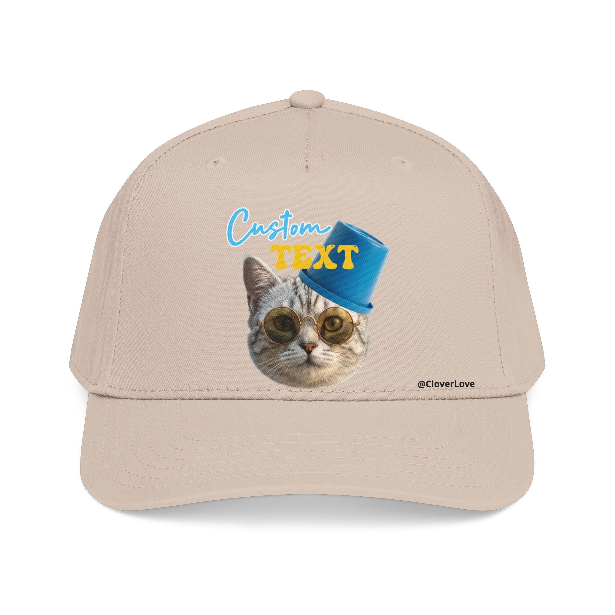 Funny Cat Photo Hat | Custom Pet Lover Baseball Cap