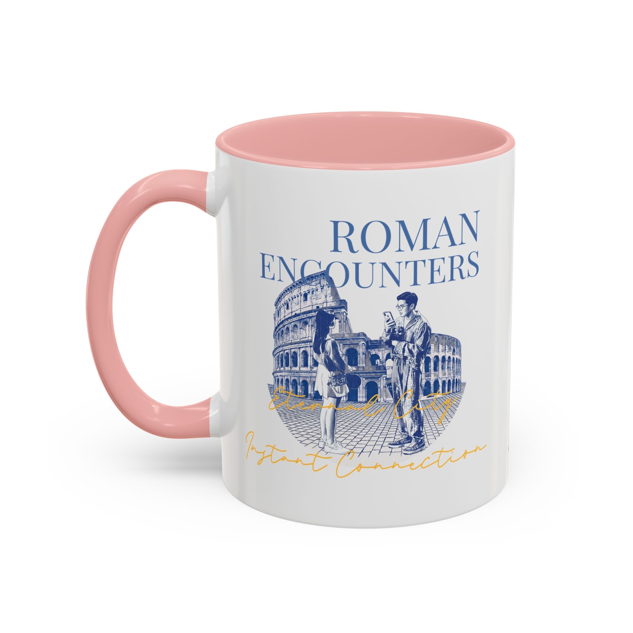Rome Travel Memory Mug - Colosseum Coffee Cup for Travelers