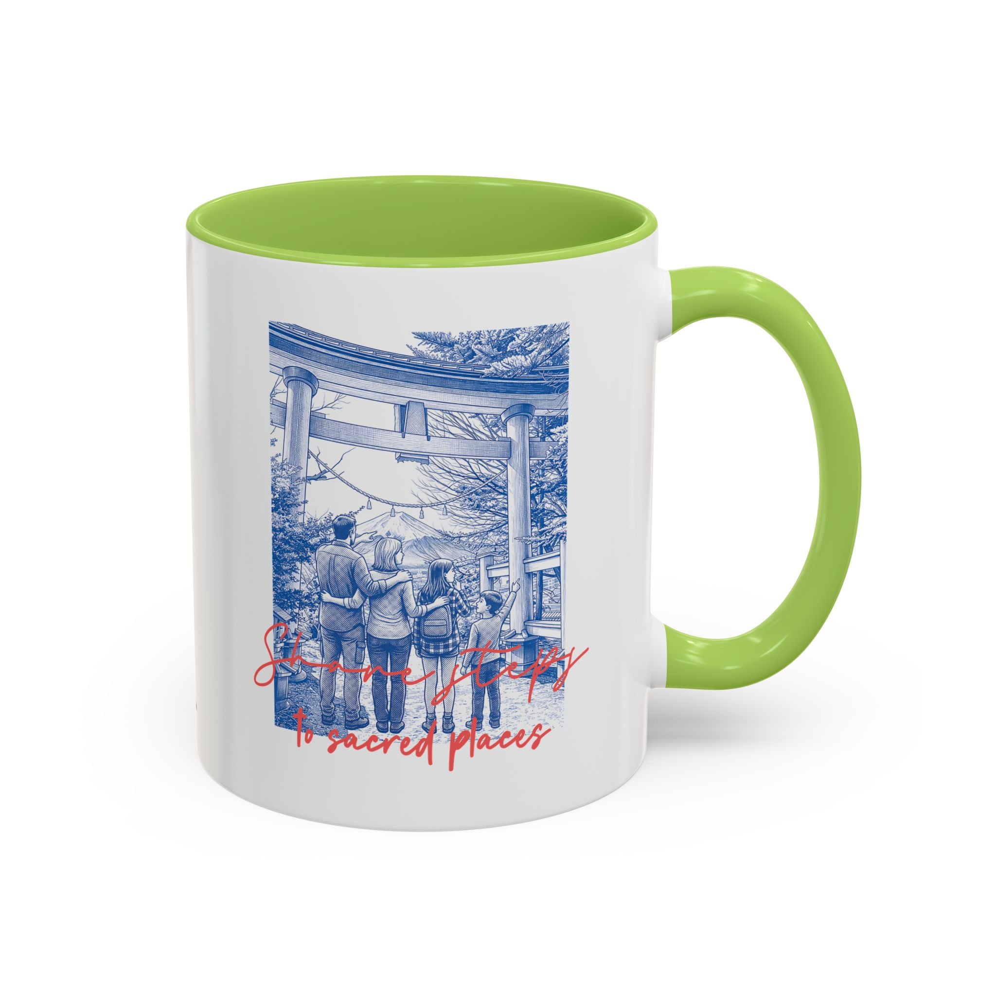 Japan Travel Memory Mug - Mount Fuji Coffee Cup for Travelers