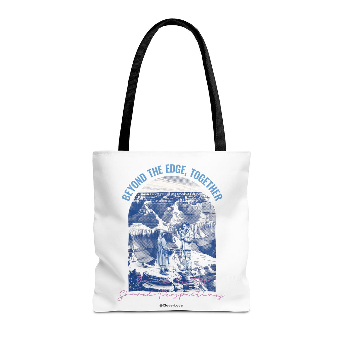 Beyond The Edge Travel Tote Bag | Grand Canyon Adventure Canvas Tote Bag for Travel Lovers