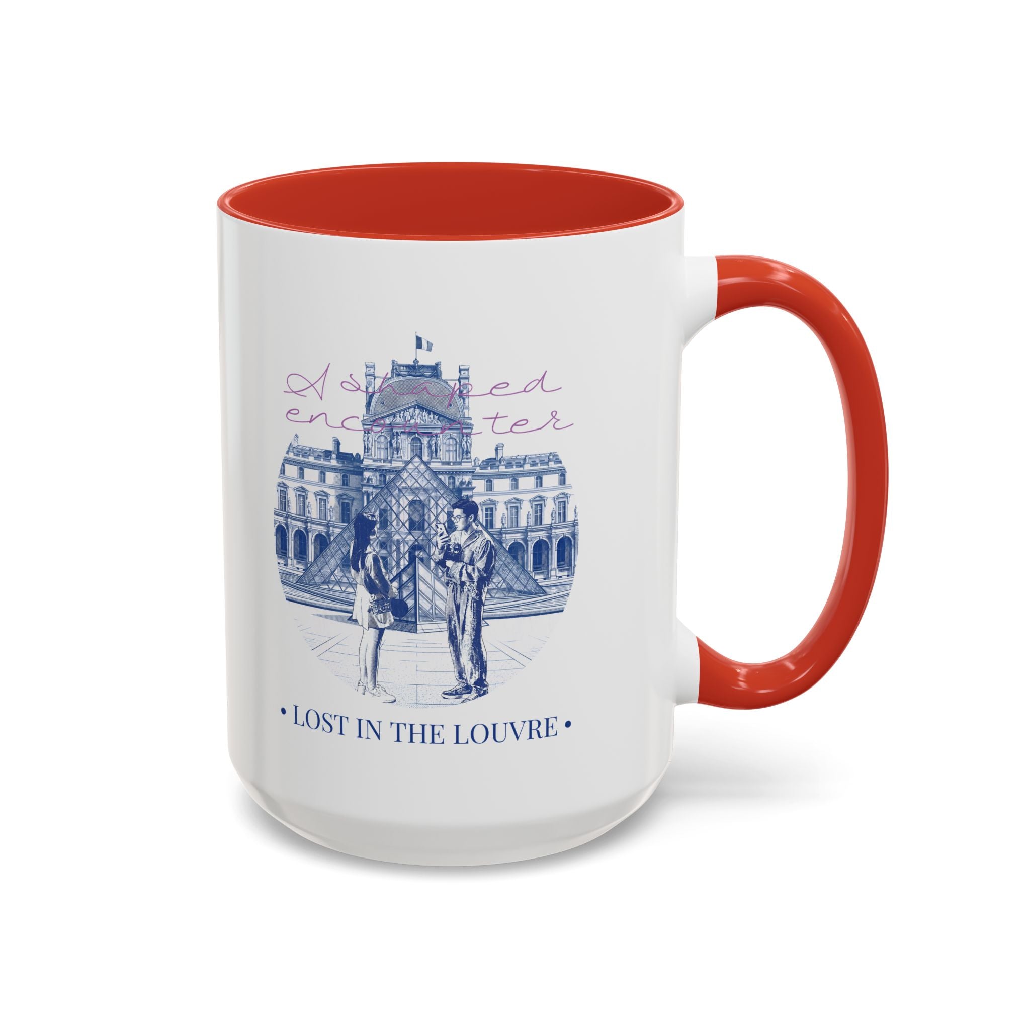 Louvre Paris Travel Mug - Art Museum Coffee Cup for Travelers
