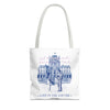 Louvre Paris Tote Bag | Vintage Museum Travel Canvas Bag