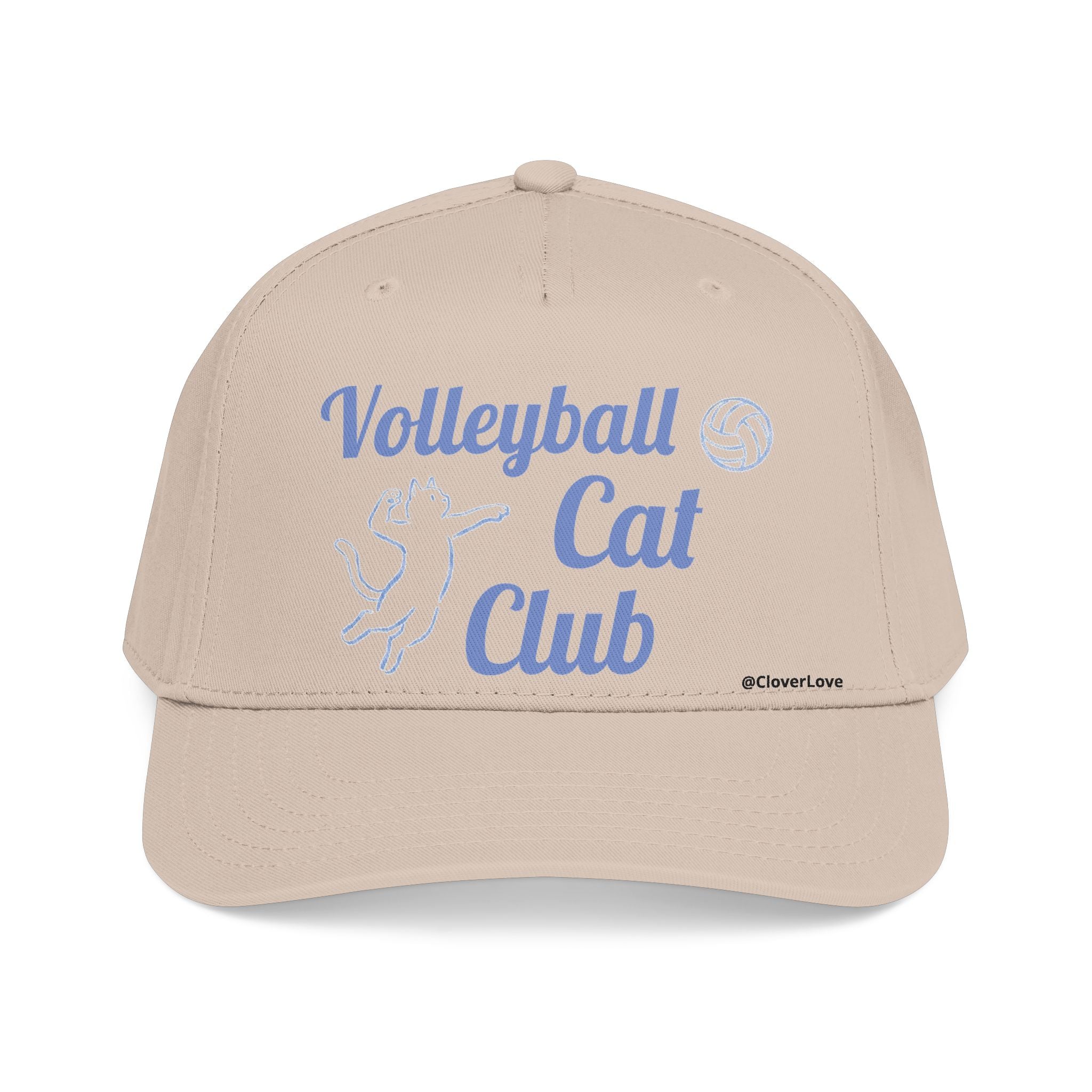 VC8, Cat's Skiff Adventure Baseball Cap — Cute Nautical Cat Hat with @CloverLove Design