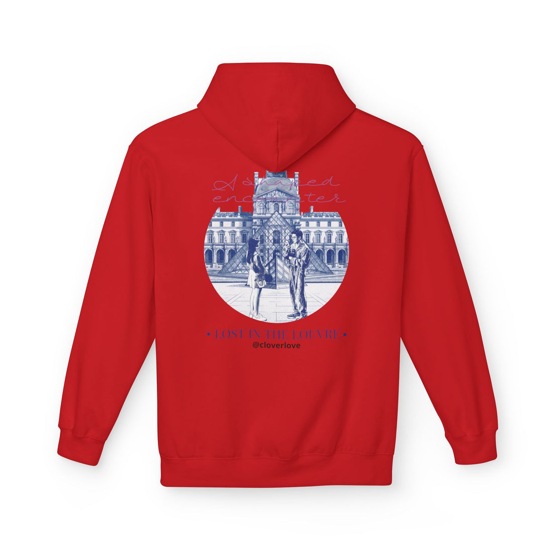 Lost In The Louvre Hoodie | Paris Reise-Wahrzeichen Sweatshirt