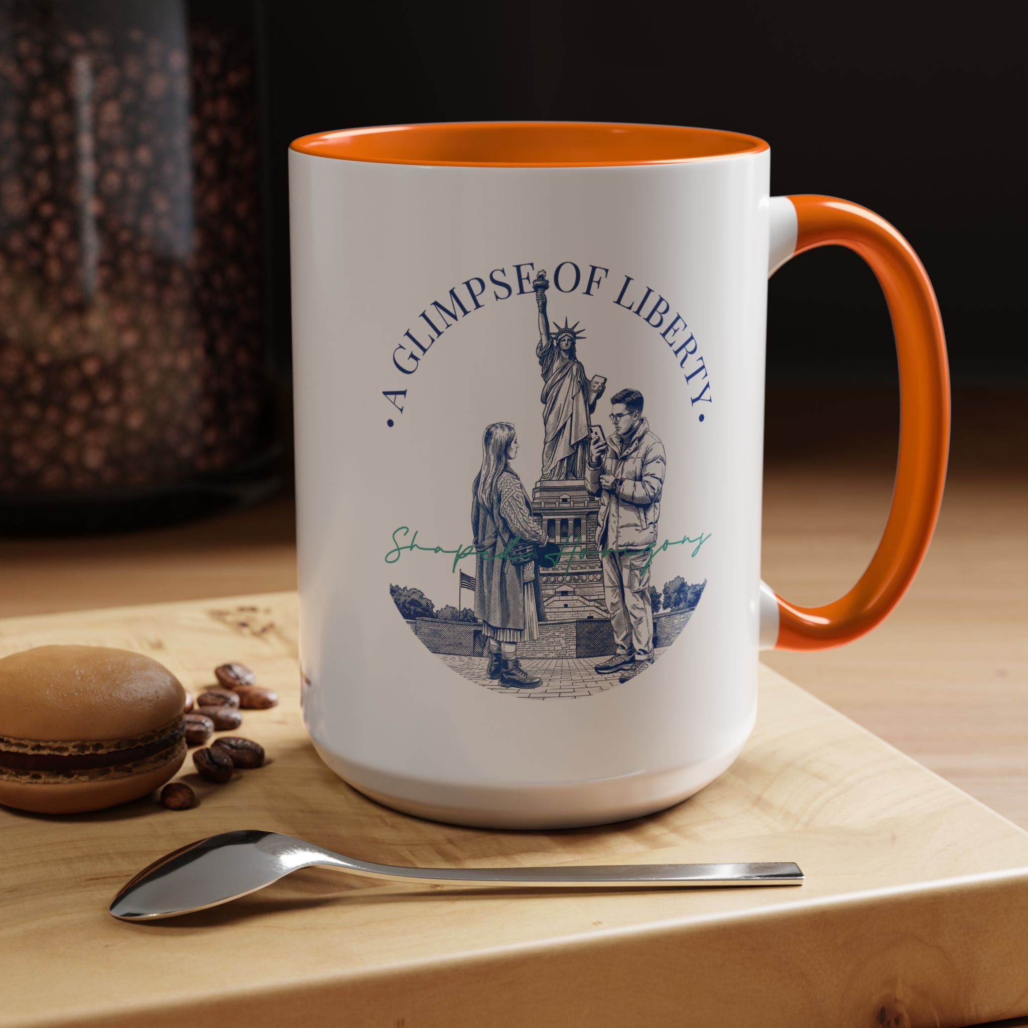 Statue of Liberty Travel Mug - New York Landmark Coffee Cup