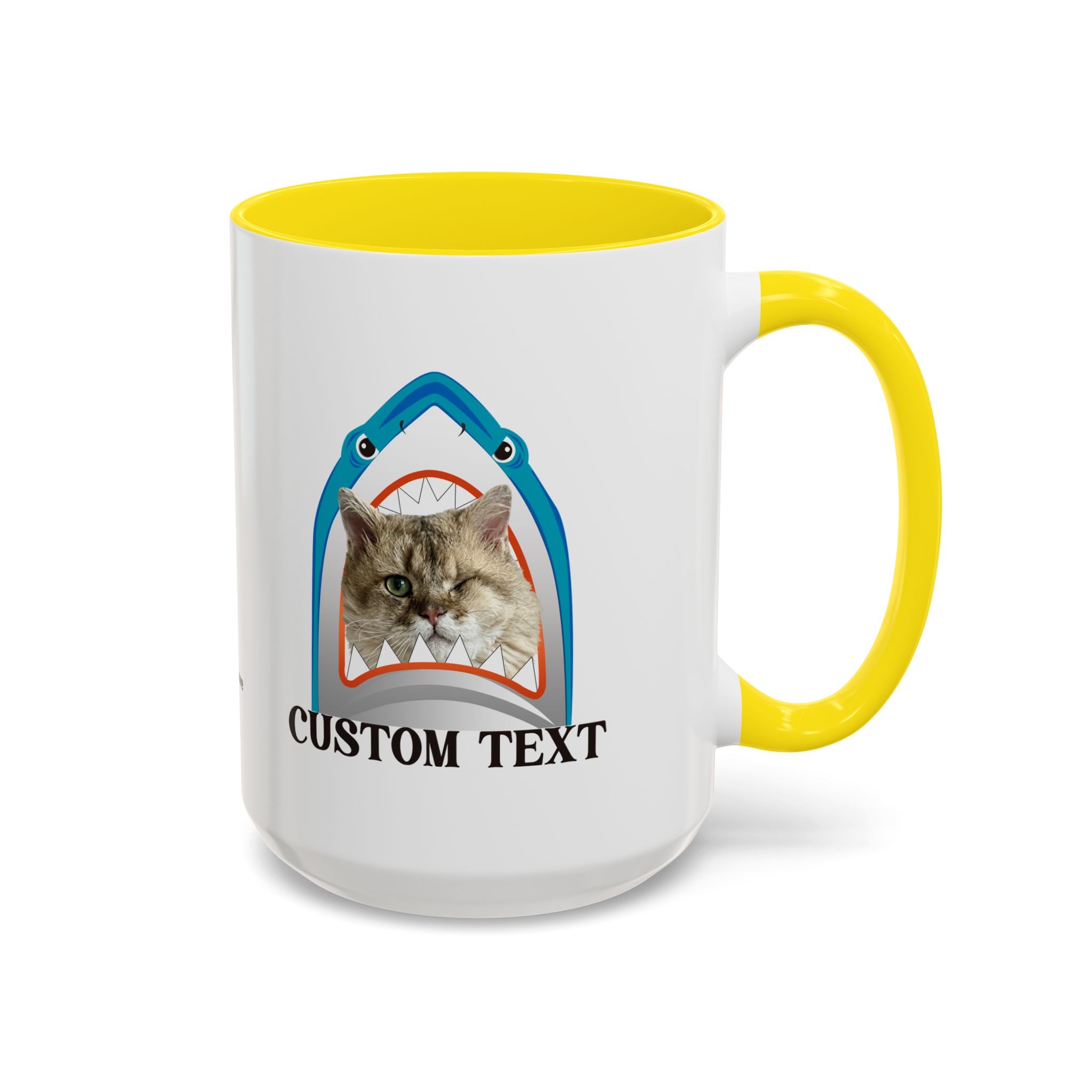 Summer Diving Dog Mug | Personalized Dog Photo Coffee Cup With Custom Text