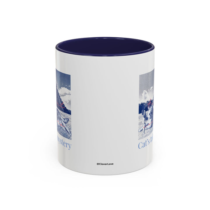 Chichen Itza Cat Travel Mug - Mexico Landmark Coffee Cup for Cat Lovers