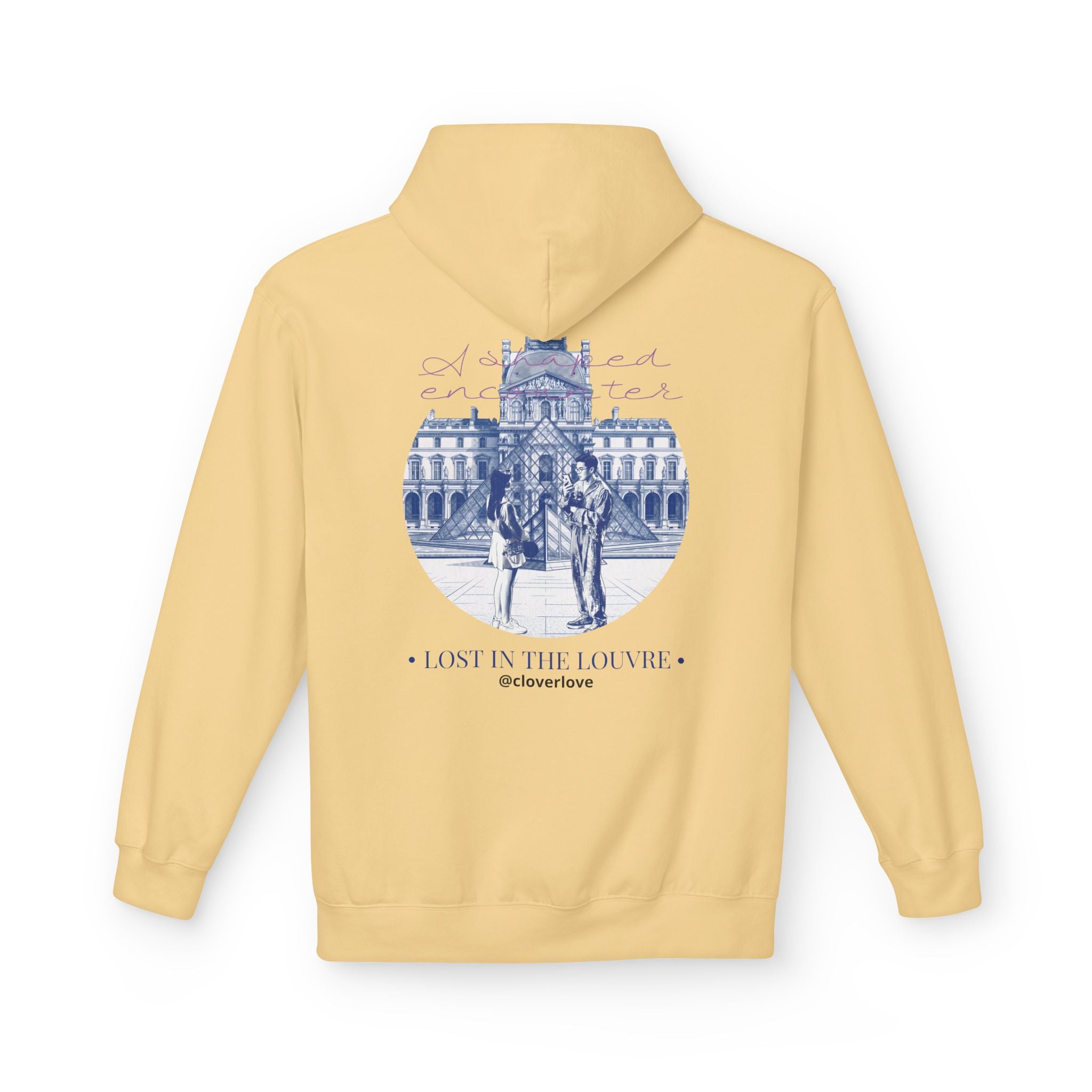 Lost In The Louvre Hoodie | Paris Reise-Wahrzeichen Sweatshirt